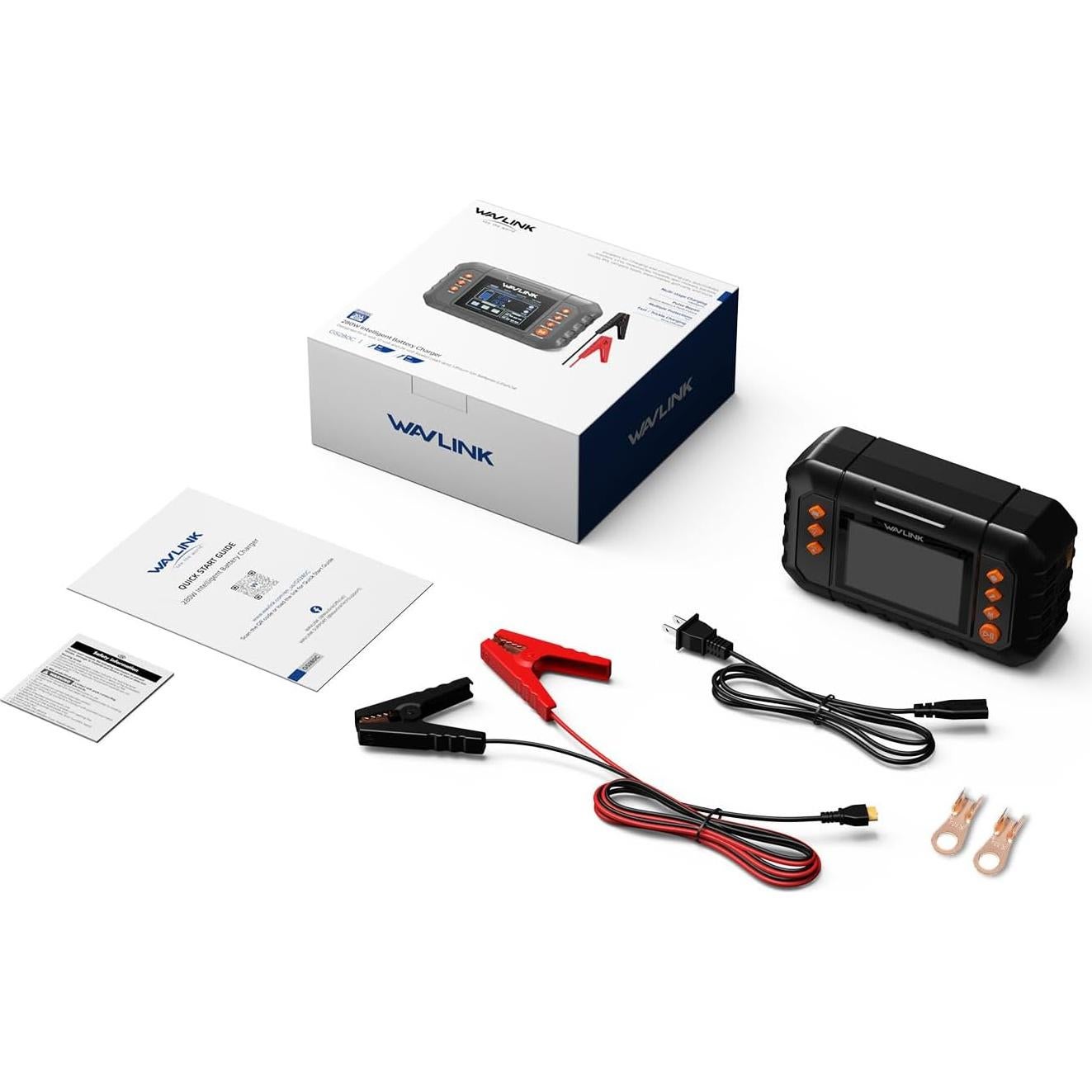 Cargador de Batería Inteligente WAVLINK 20A con Pantalla LCD