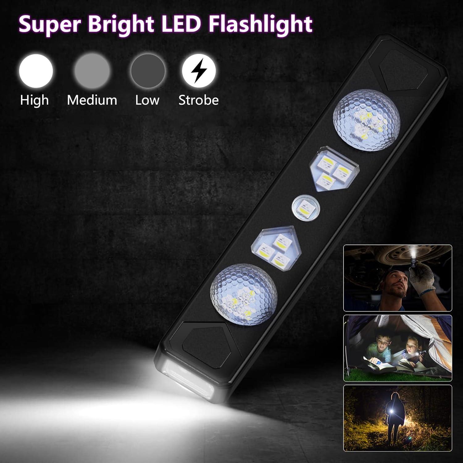 Luces LED Inalámbricas LECART para Coche Interior 2 Pcs