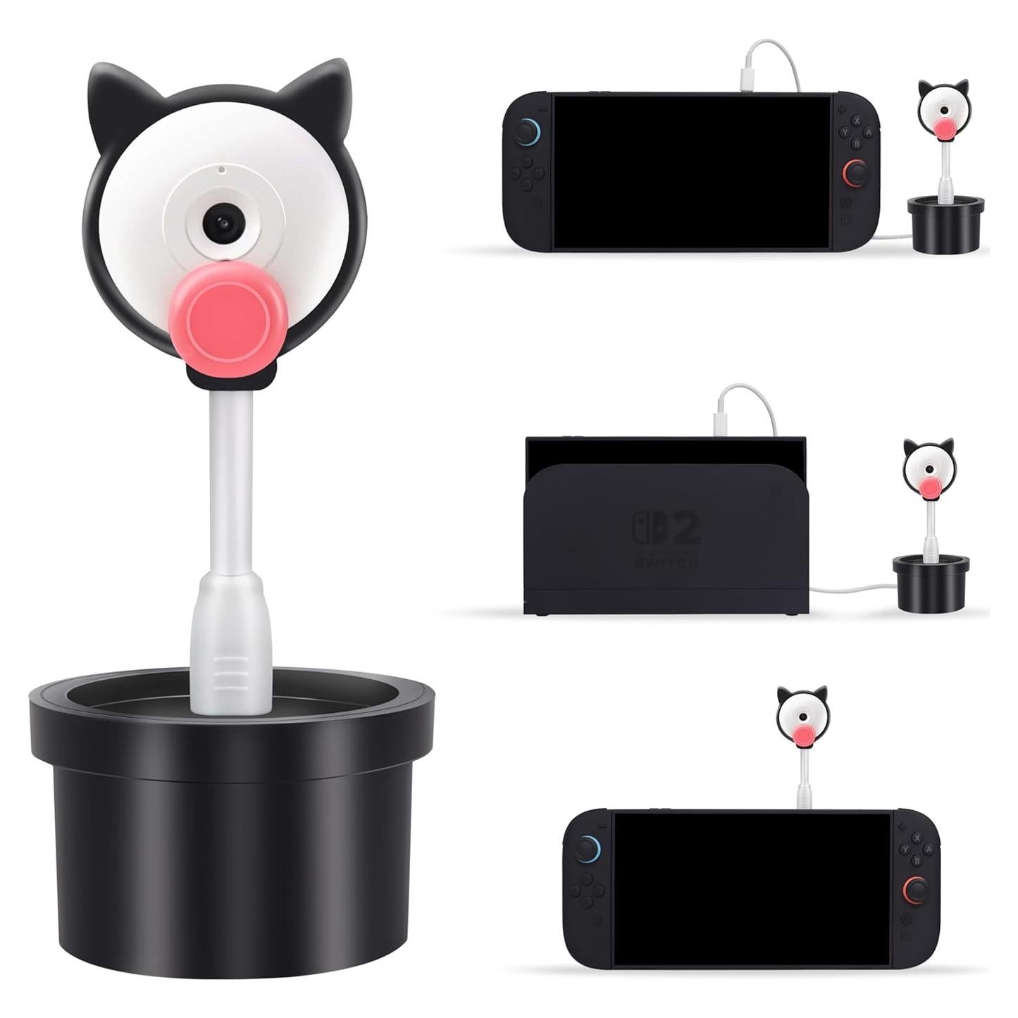 Cámara Webcam HD 720P para Nintendo Switch 2 - COKOYY