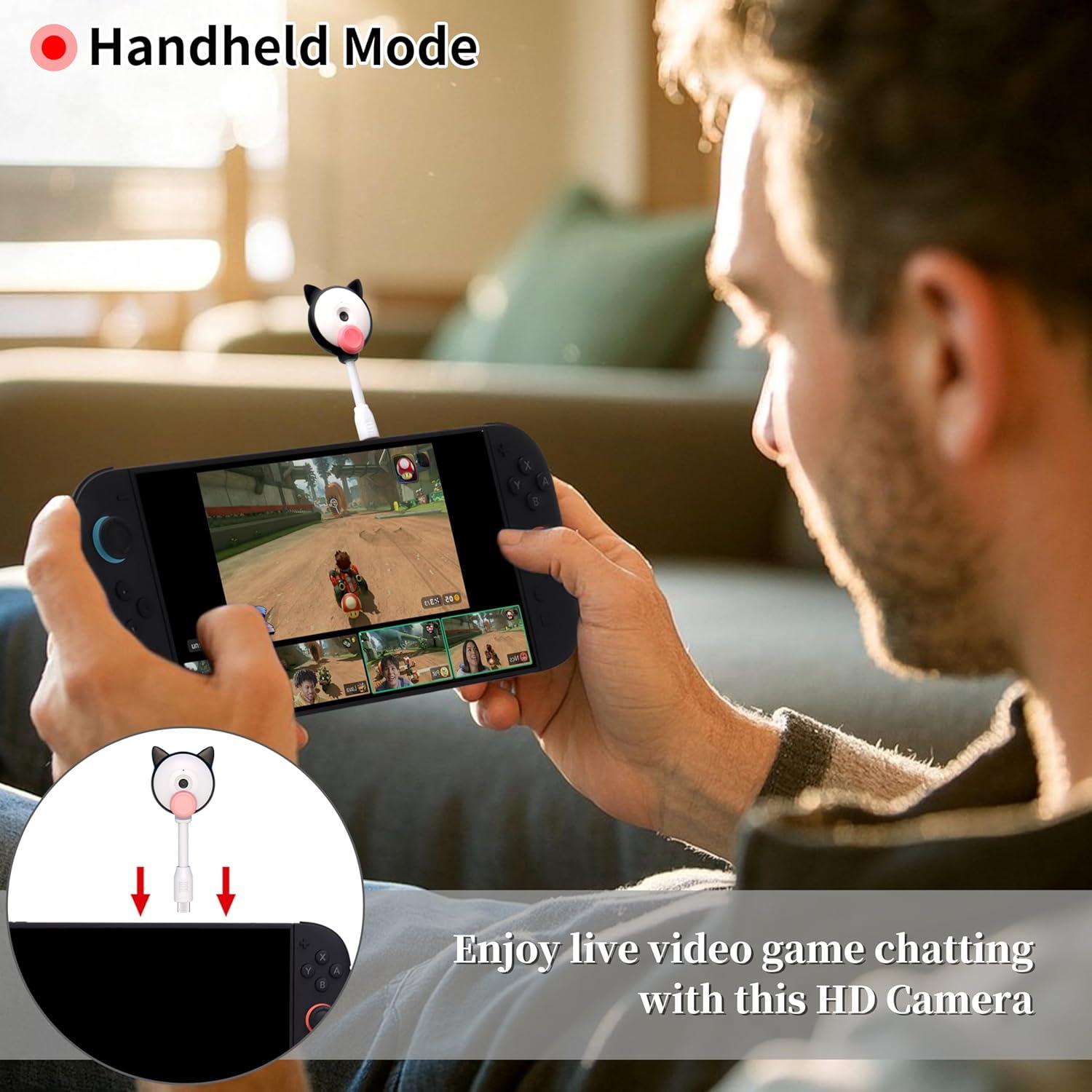 Cámara Webcam HD 720P para Nintendo Switch 2 - COKOYY