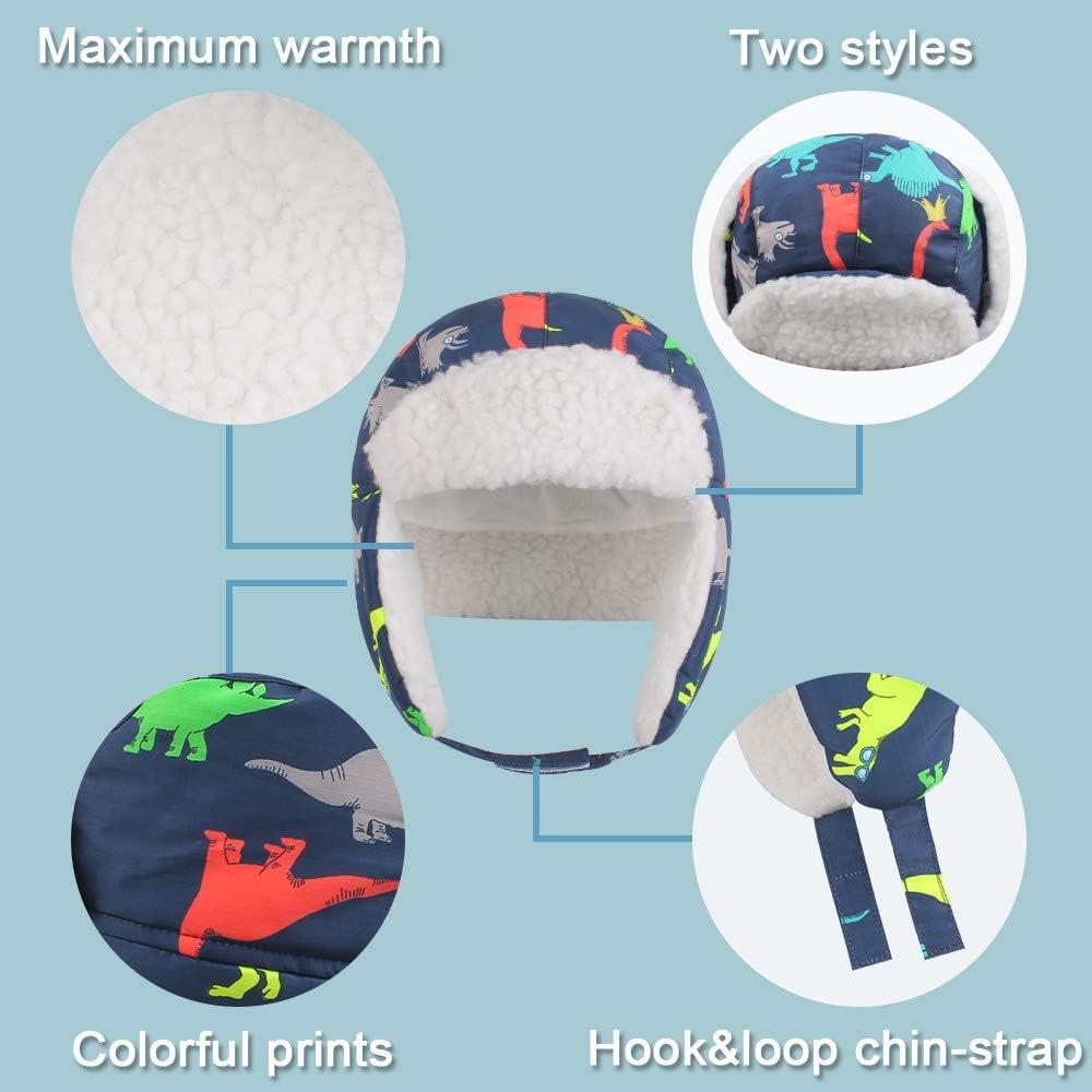 Sombrero Trapper BAVST para Niños 6-72 Meses Impermeable