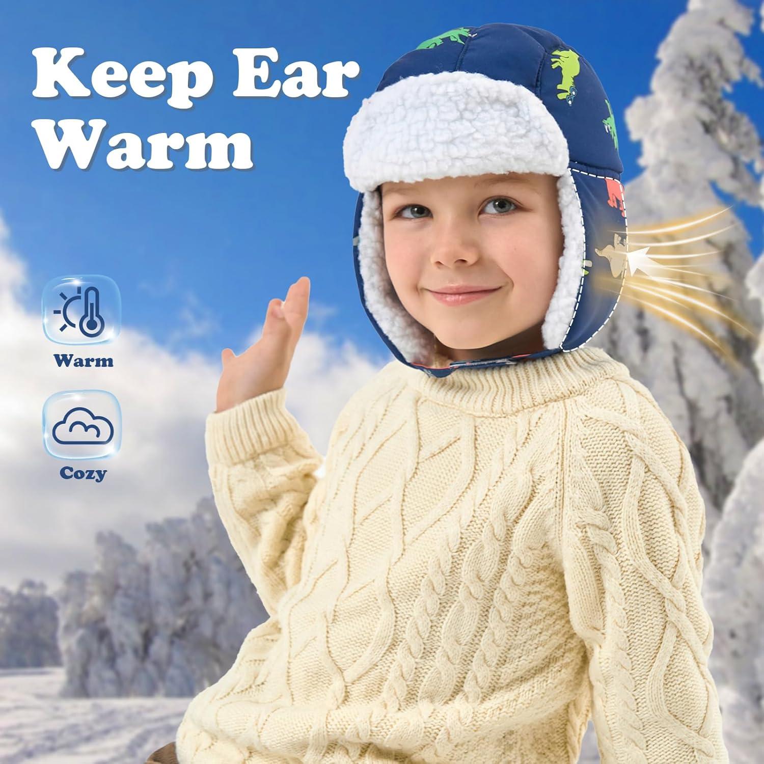 Sombrero Trapper BAVST para Niños 6-72 Meses Impermeable