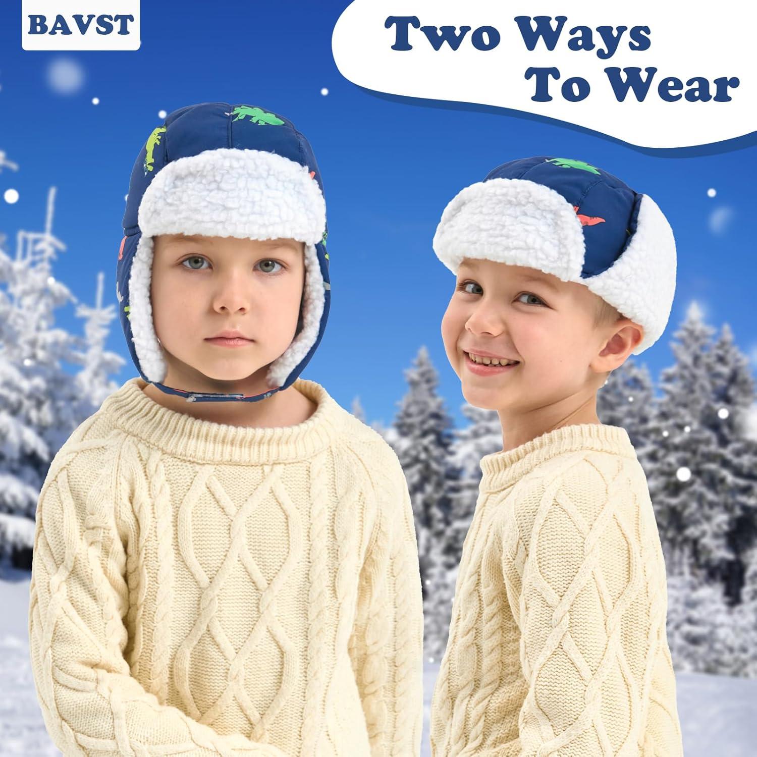 Sombrero Trapper BAVST para Niños 6-72 Meses Impermeable