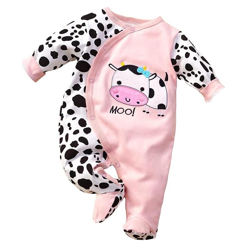 Mono de Algodón Orgánico para Bebé Unisex 0-3 Meses