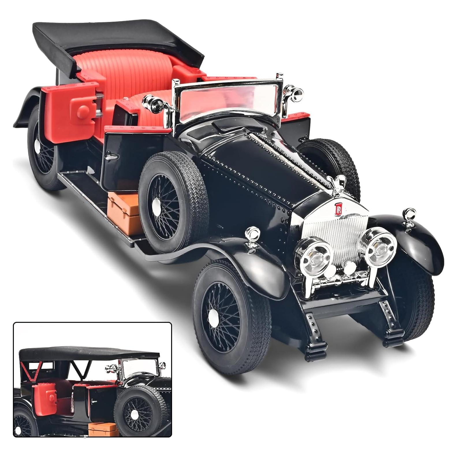 Coche a Escala 1:24 RZAPE Phantom Negro con Luces y Sonido