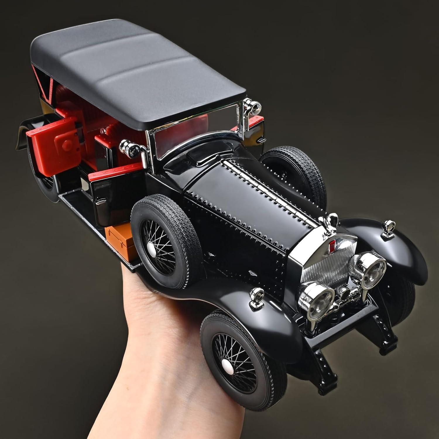 Coche a Escala 1:24 RZAPE Phantom Negro con Luces y Sonido