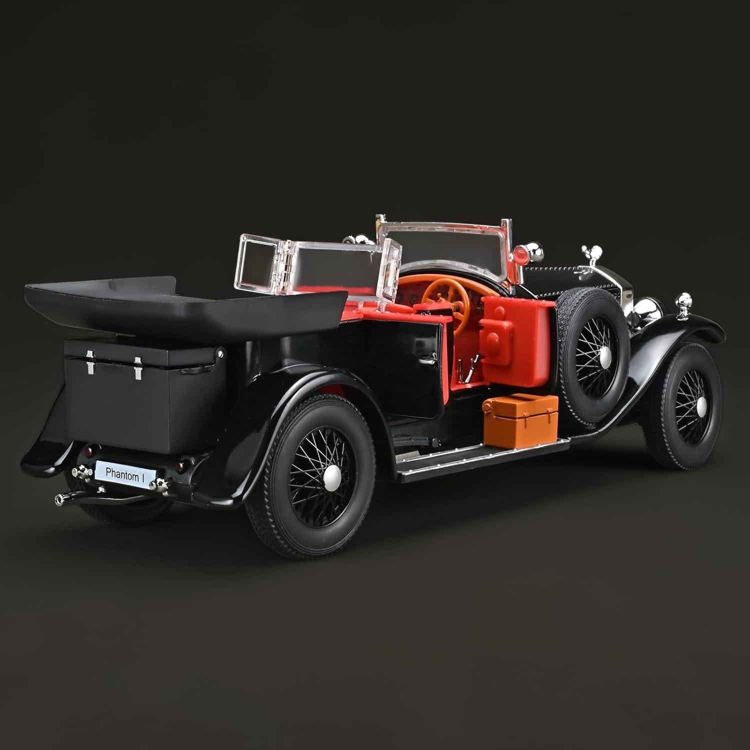 Coche a Escala 1:24 RZAPE Phantom Negro con Luces y Sonido