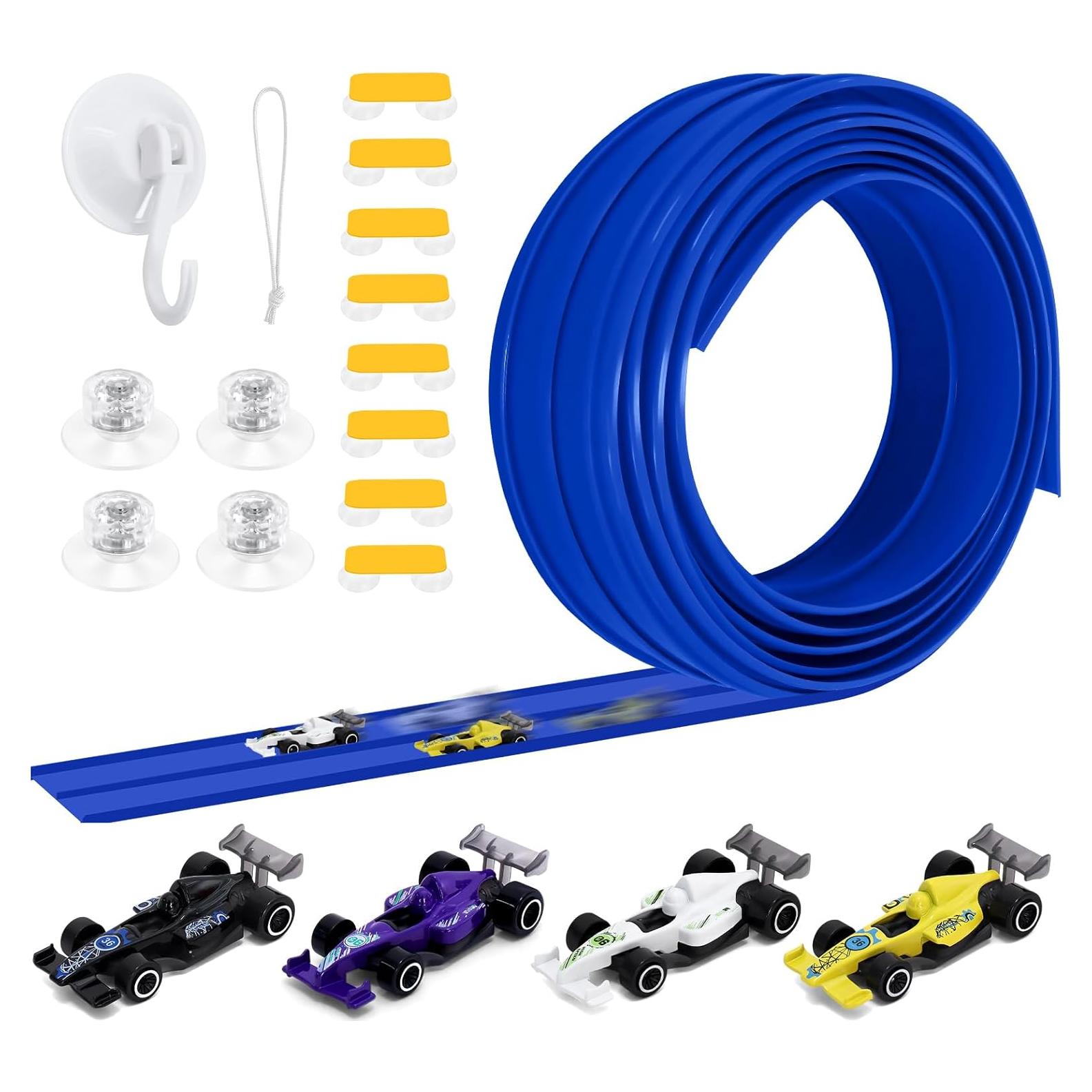 Kit de Pista de Carreras Flexible 4 Autos Mittimiya 15 Pies
