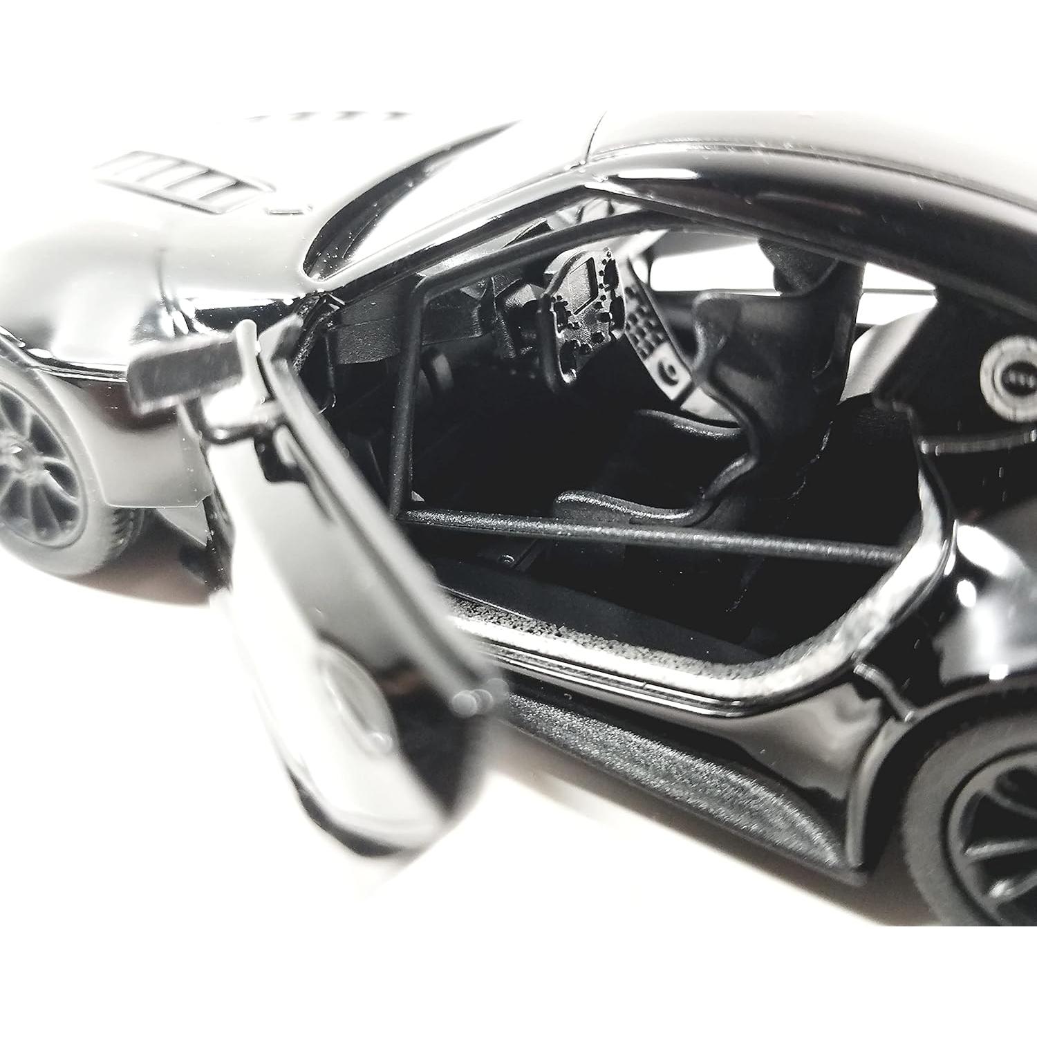 KiNSMART Toyota GR Supra Concept Racing Edition 1/36 Scale Diecast Race Car (Black)