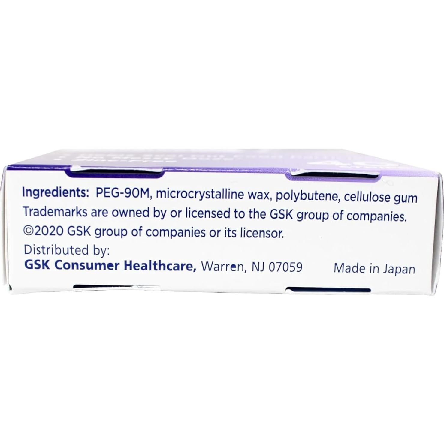 Adhesivo para Dentaduras Super PoliGrip Tiras 40 Ct