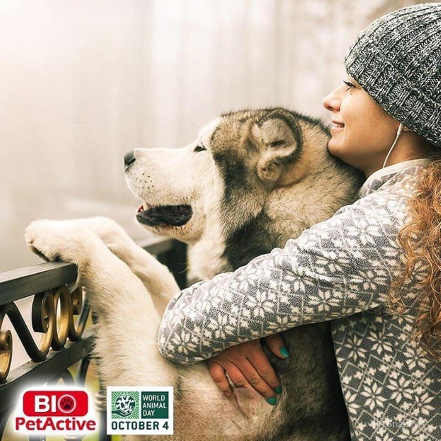 Spray Brillo de Pelaje Bio Pet Active 96.8 ml para Gatos y Perros