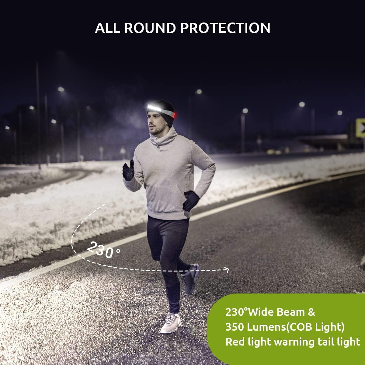 Linterna Frontal LED Pluralla G23 Recargable 350 Lúmenes