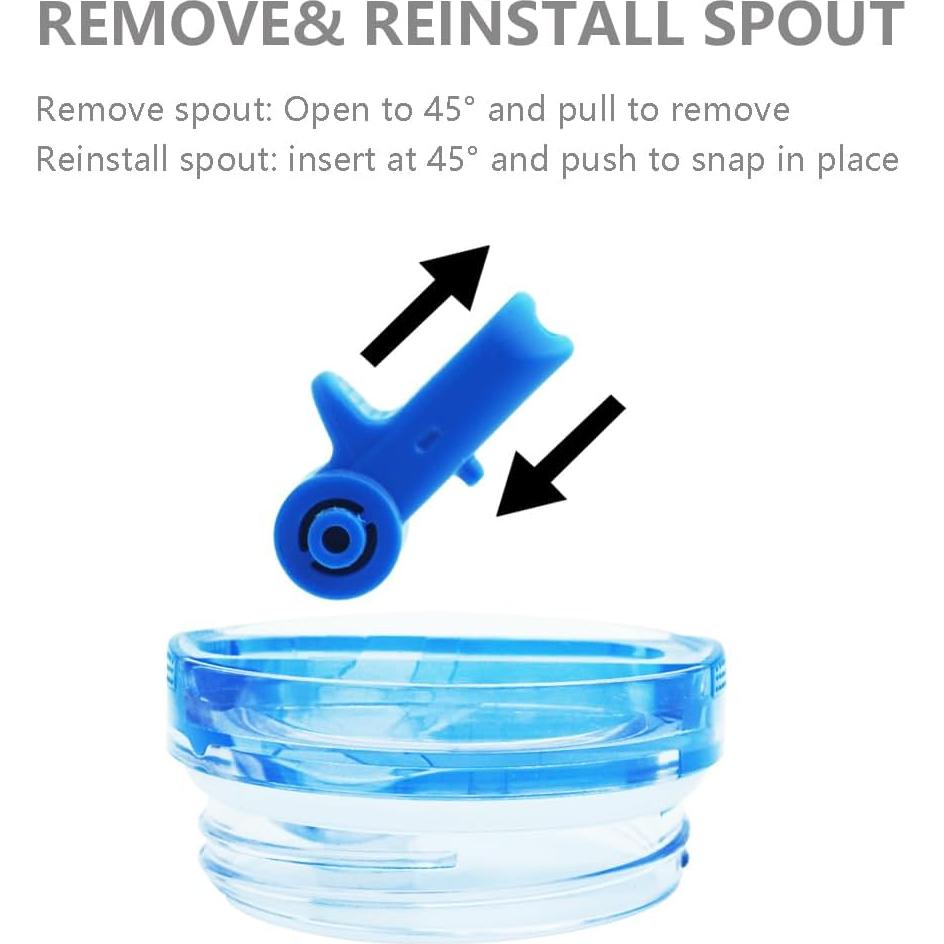 Tapa con popote Dreamfocus a prueba de fugas 14 oz para Stanley