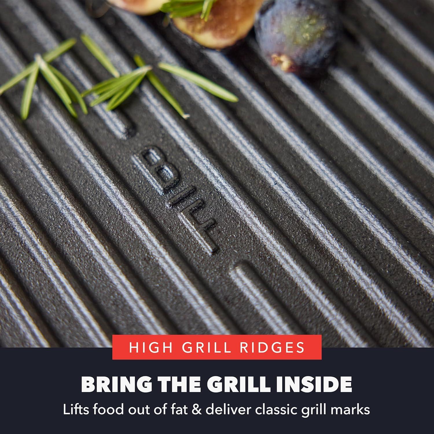 Sartén de Hierro Fundido GreenPan Bobby Flay 28 cm Cuadrada