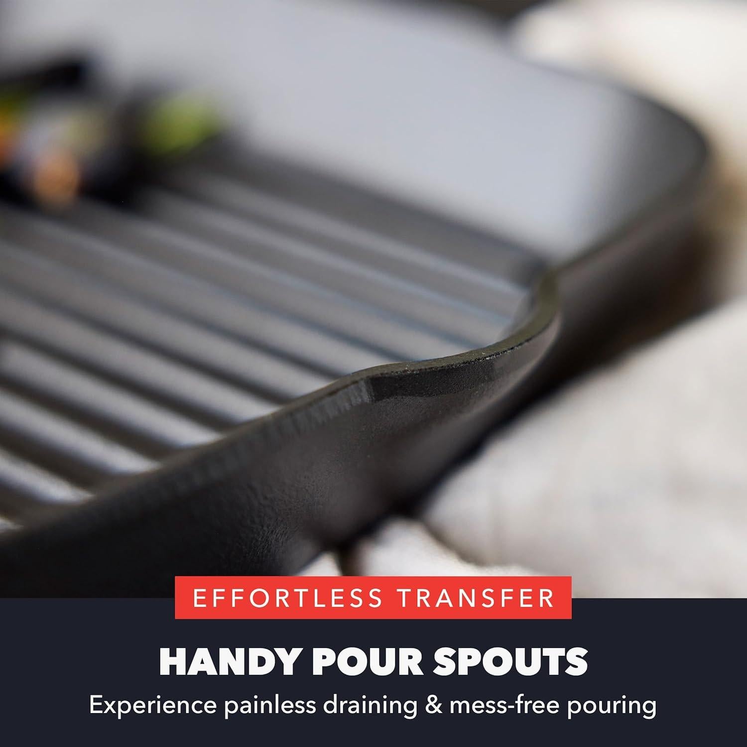 Sartén de Hierro Fundido GreenPan Bobby Flay 28 cm Cuadrada