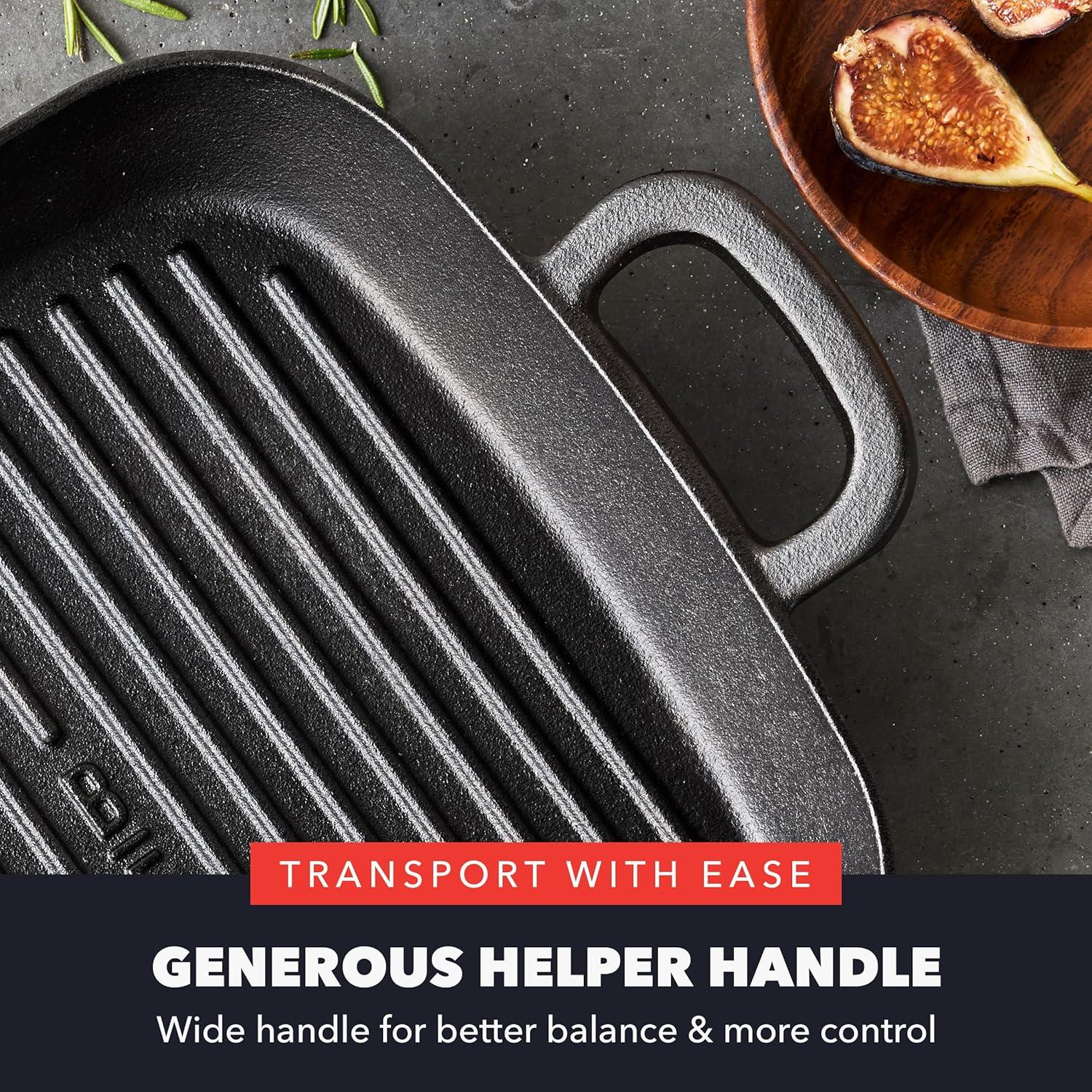 Sartén de Hierro Fundido GreenPan Bobby Flay 28 cm Cuadrada