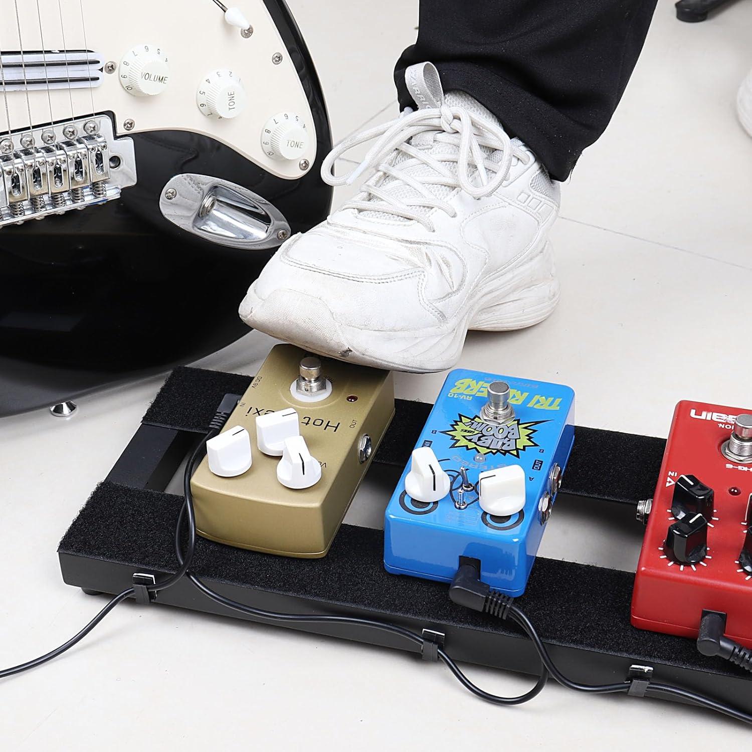 Mini Pedalboard Mr.Power 38.1x14.5cm Aluminio Ligera 0.34kg