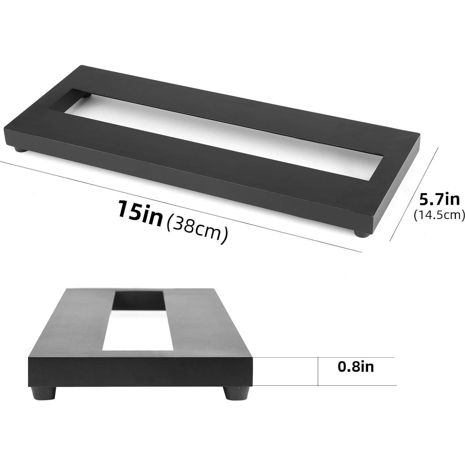 Mini Pedalboard Mr.Power 38.1x14.5cm Aluminio Ligera 0.34kg