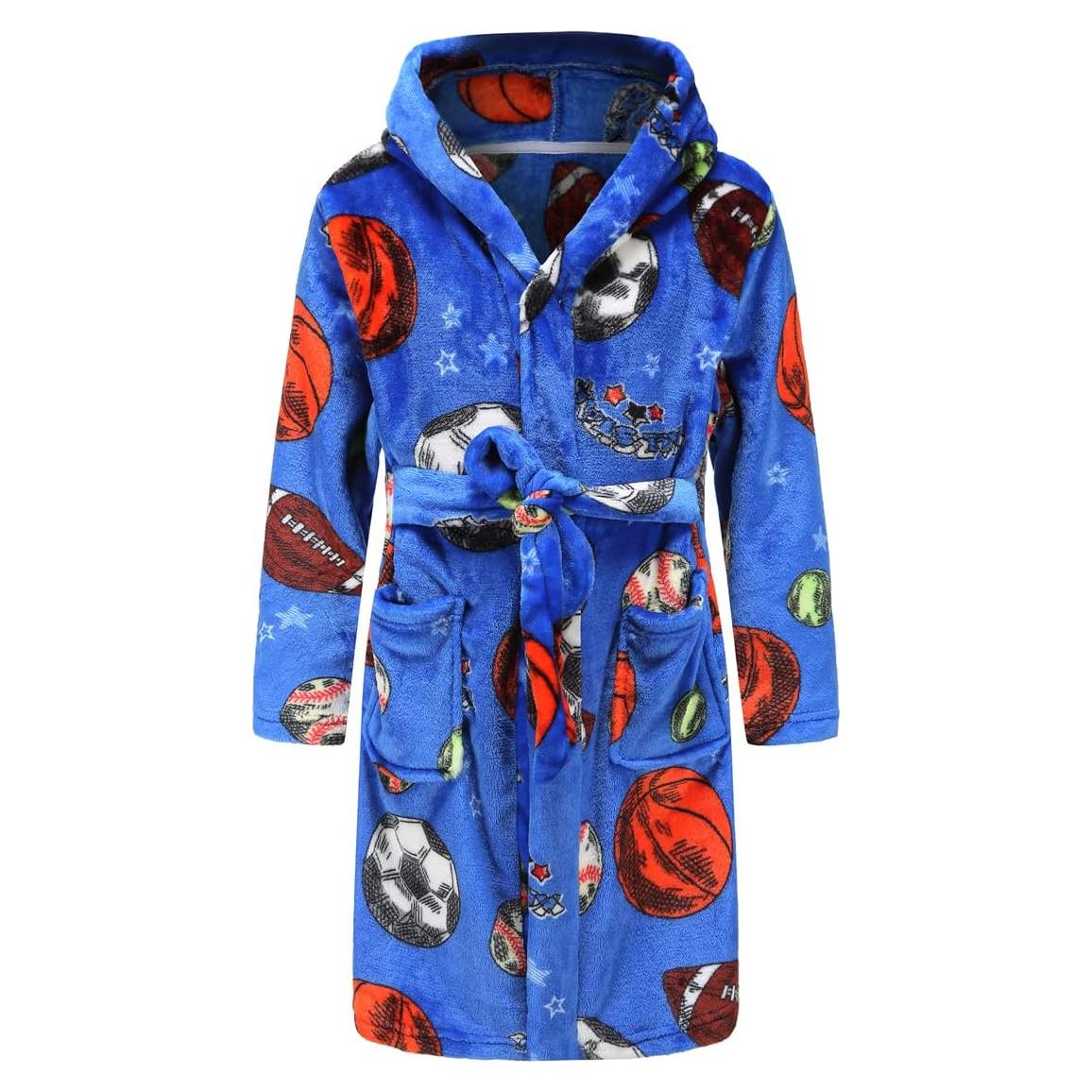 Bata de Forro para Niños E.W Apparel 4T Color Bolas