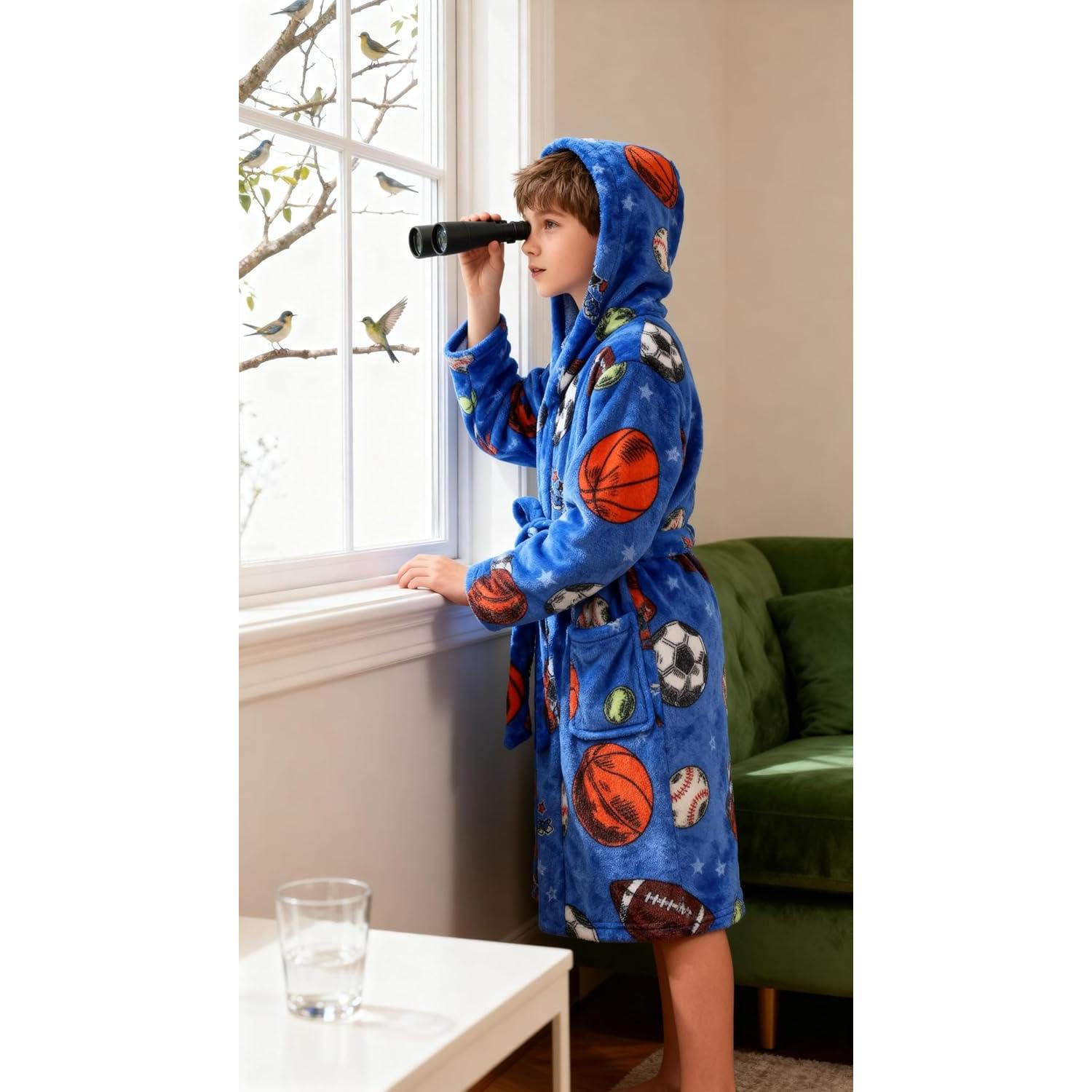 Bata de Forro para Niños E.W Apparel 4T Color Bolas