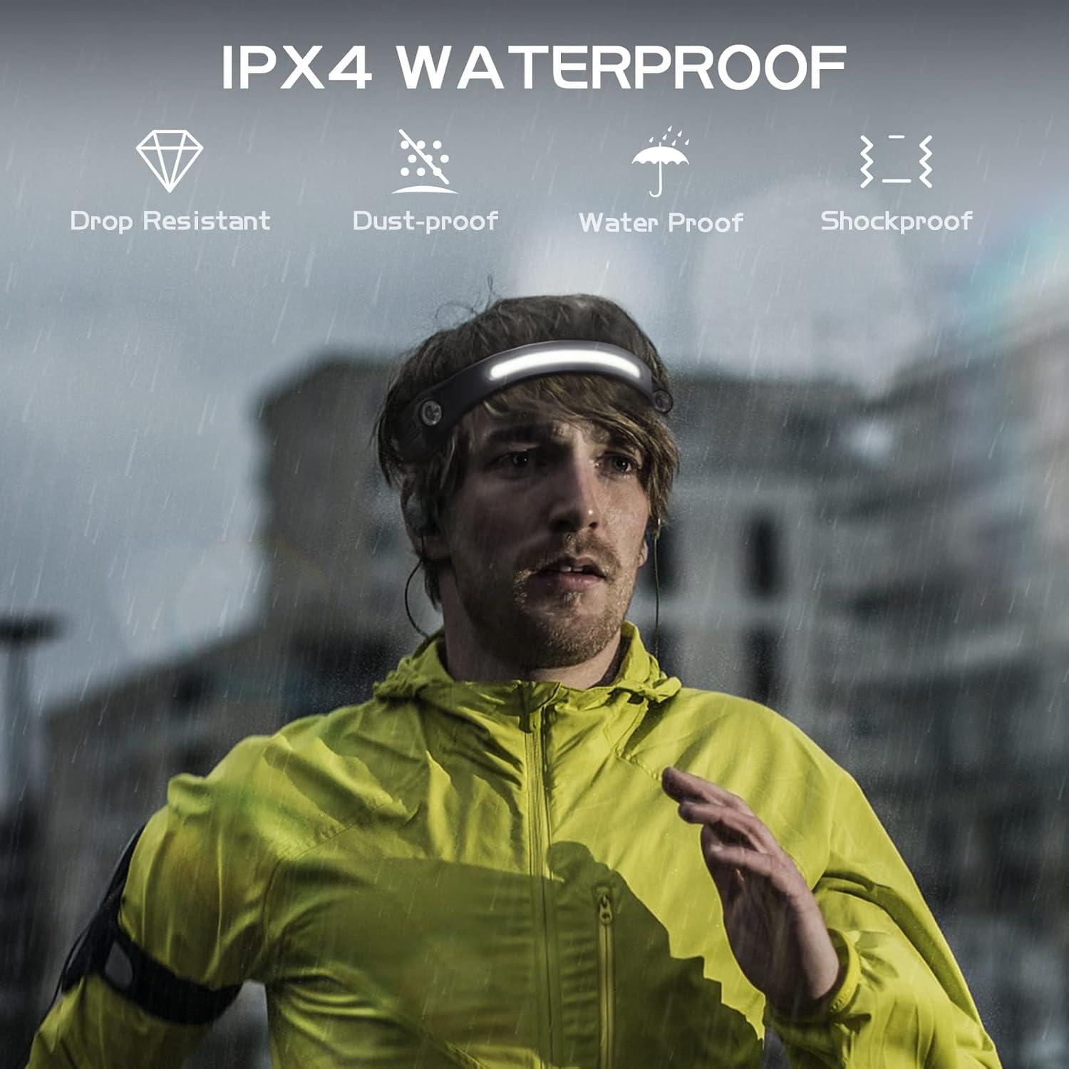 Linterna Frontal LED AlpsWolf HL001 Recargable 2 Paquete