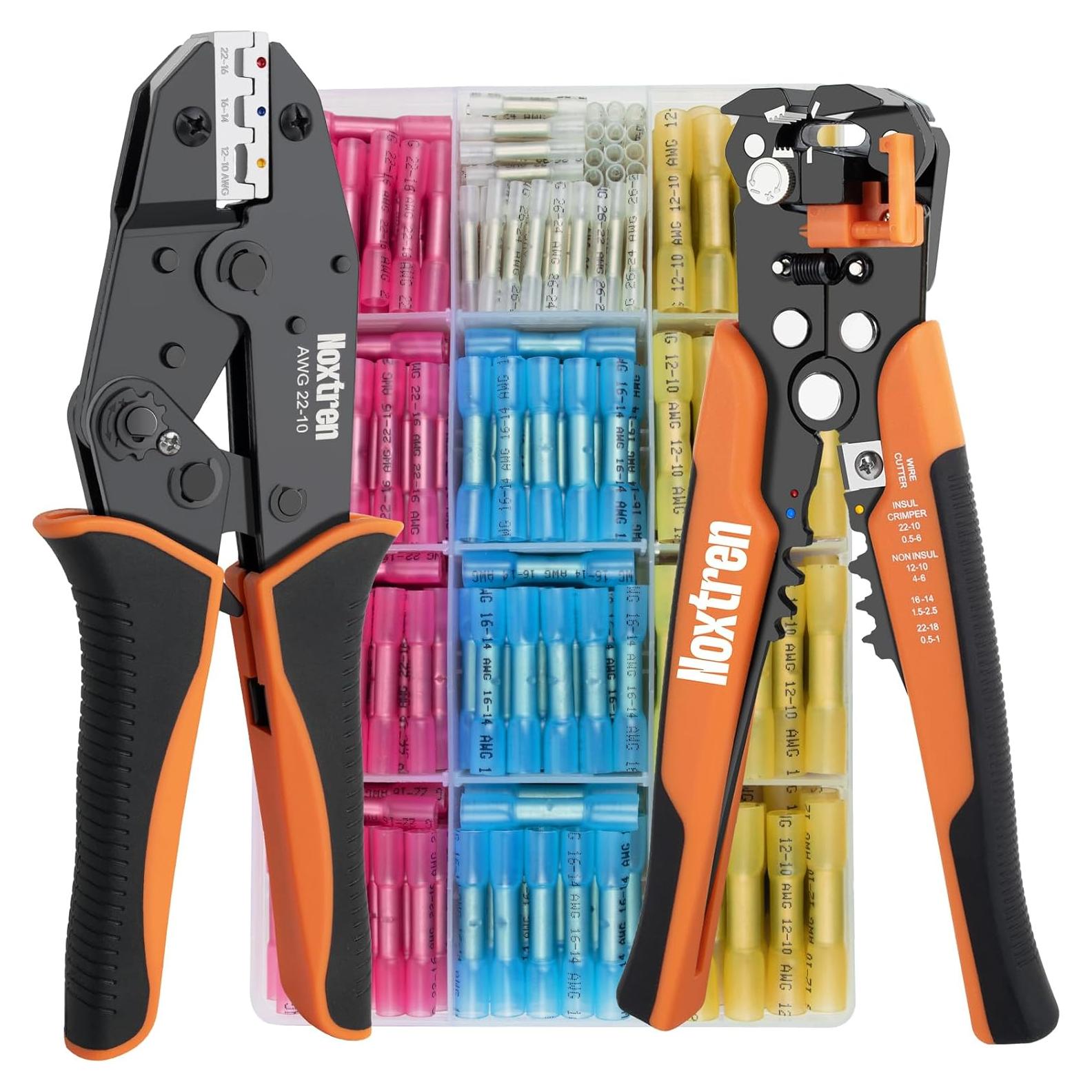 Kit de Crimpado Noxtren 220PCS Conectores Termorretráctil