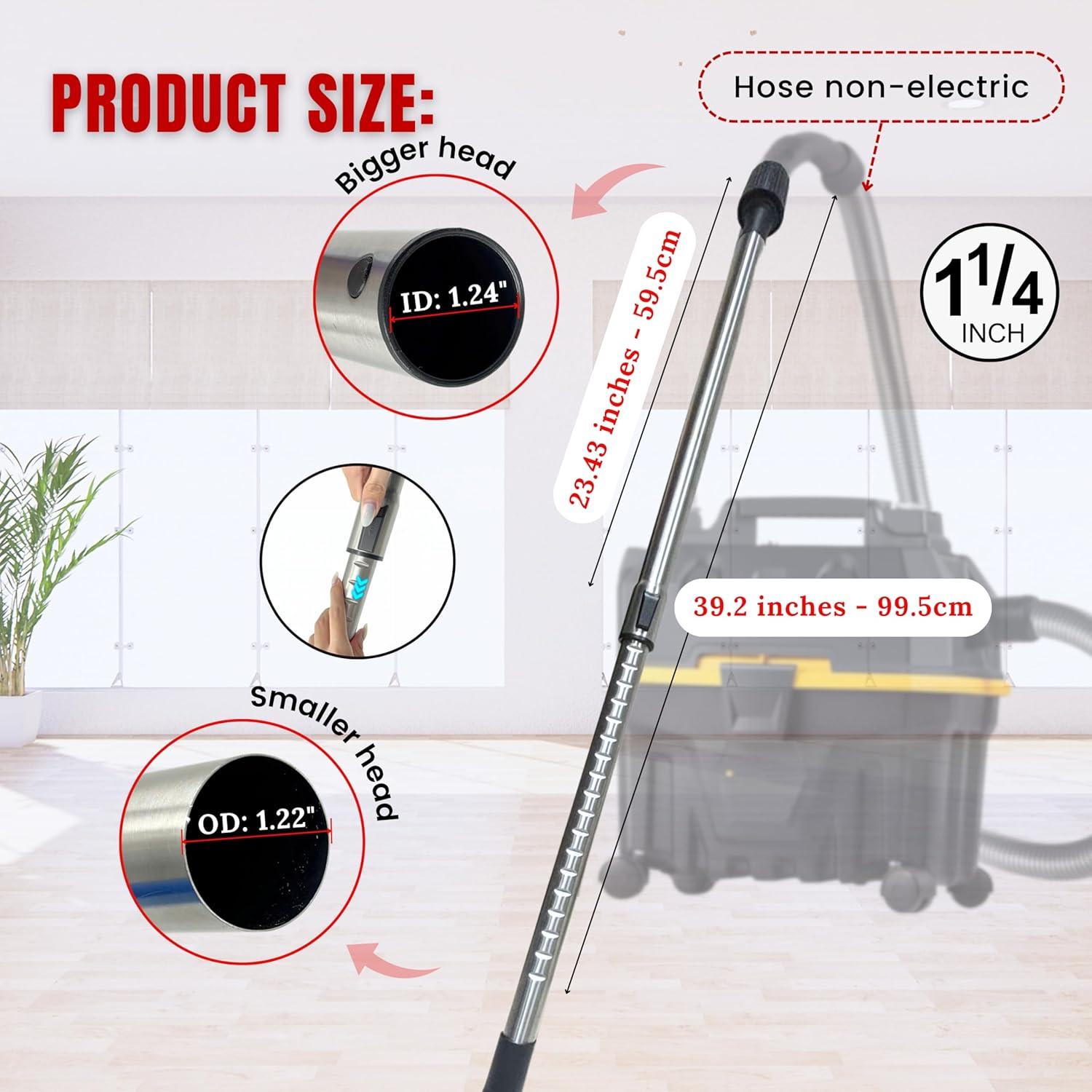 Cepillo de Suelo GHAMADE con Varilla de Extensión 99 cm