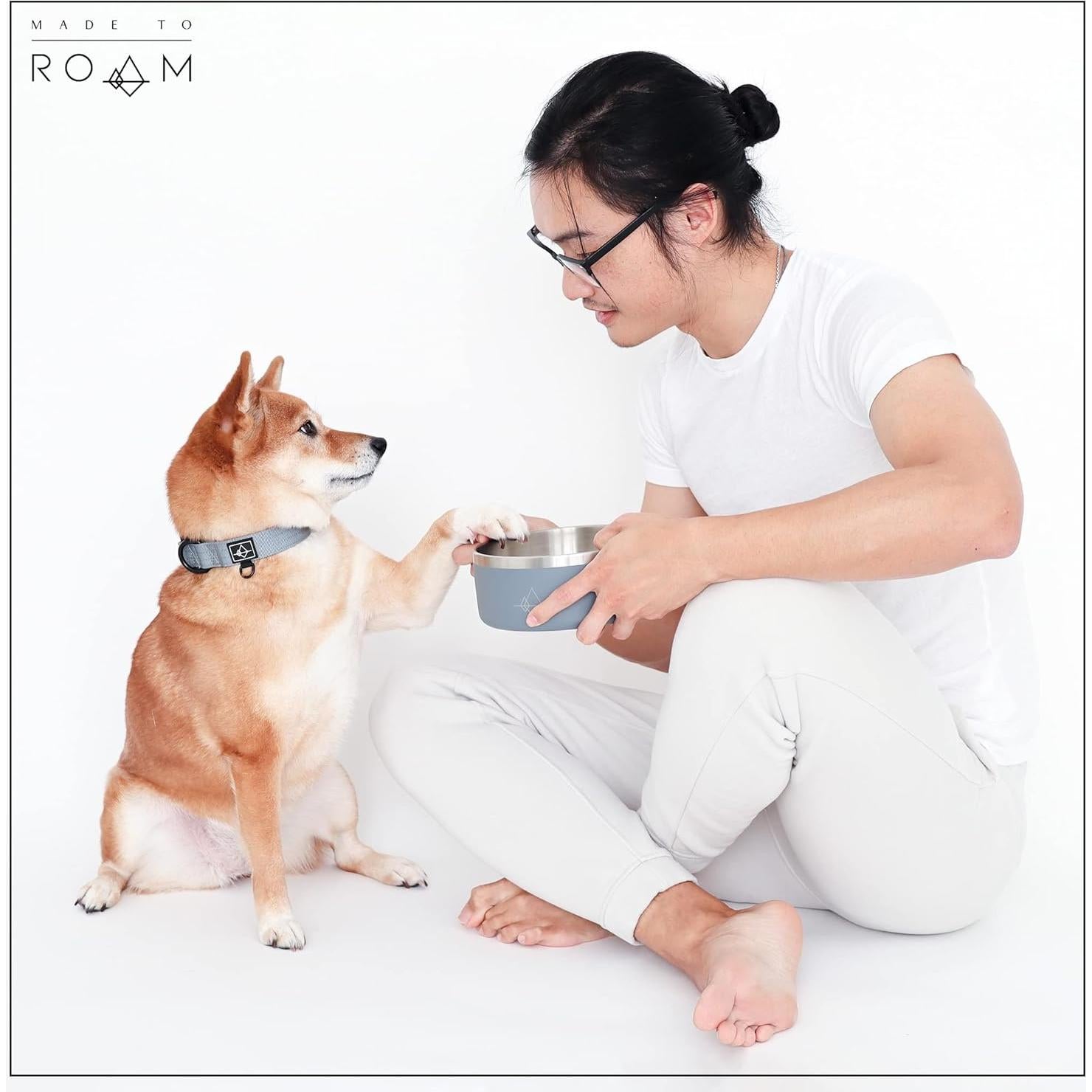 Tazón para Perros MADE TO ROAM Everest Bowl 1.89L Acero Inoxidable