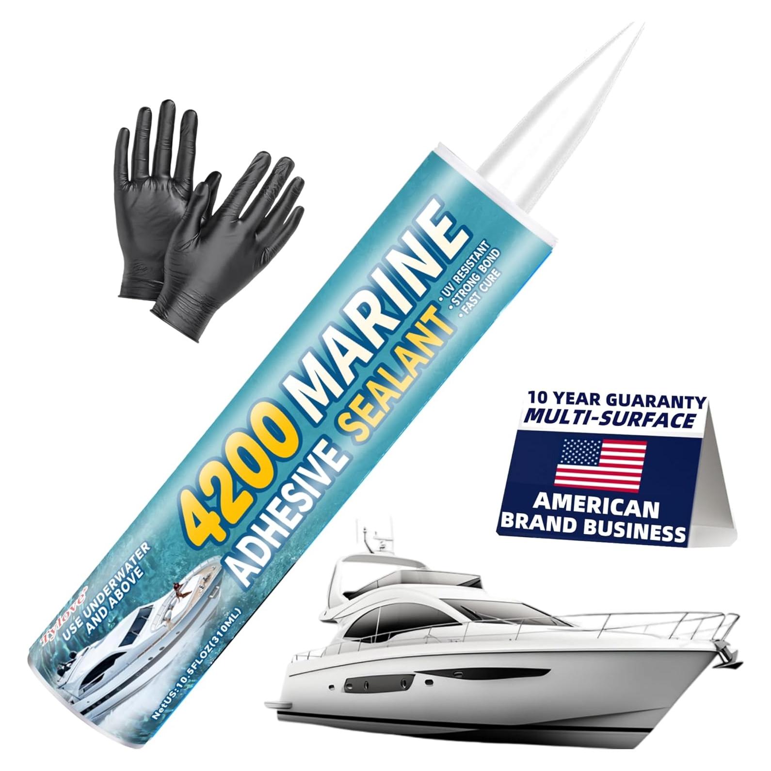 Sellador Adhesivo Marino Tylove 4200 - Curado Rápido, 298 g