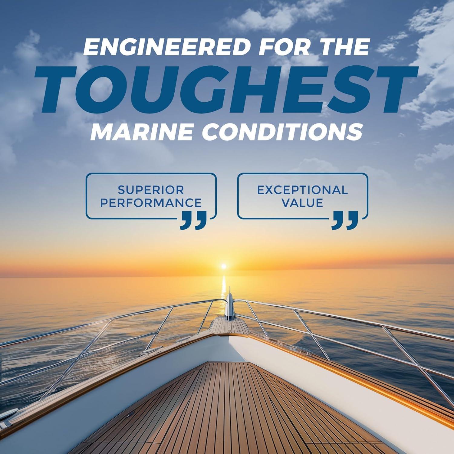 Sellador Adhesivo Marino Tylove 4200 - Curado Rápido, 298 g