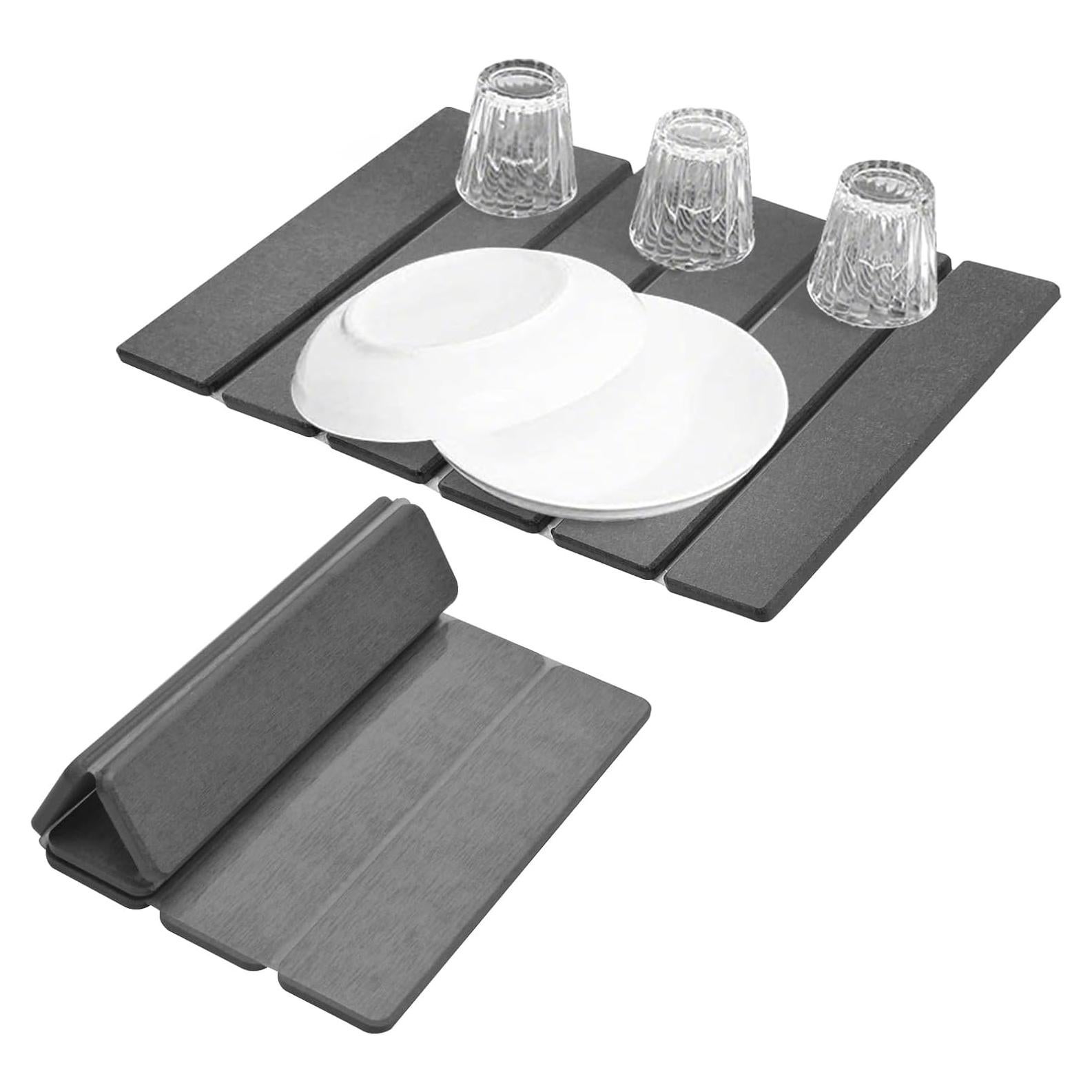 Alfombrilla de Secado de Platos Wishfly 40.6x30.5cm Diatomita