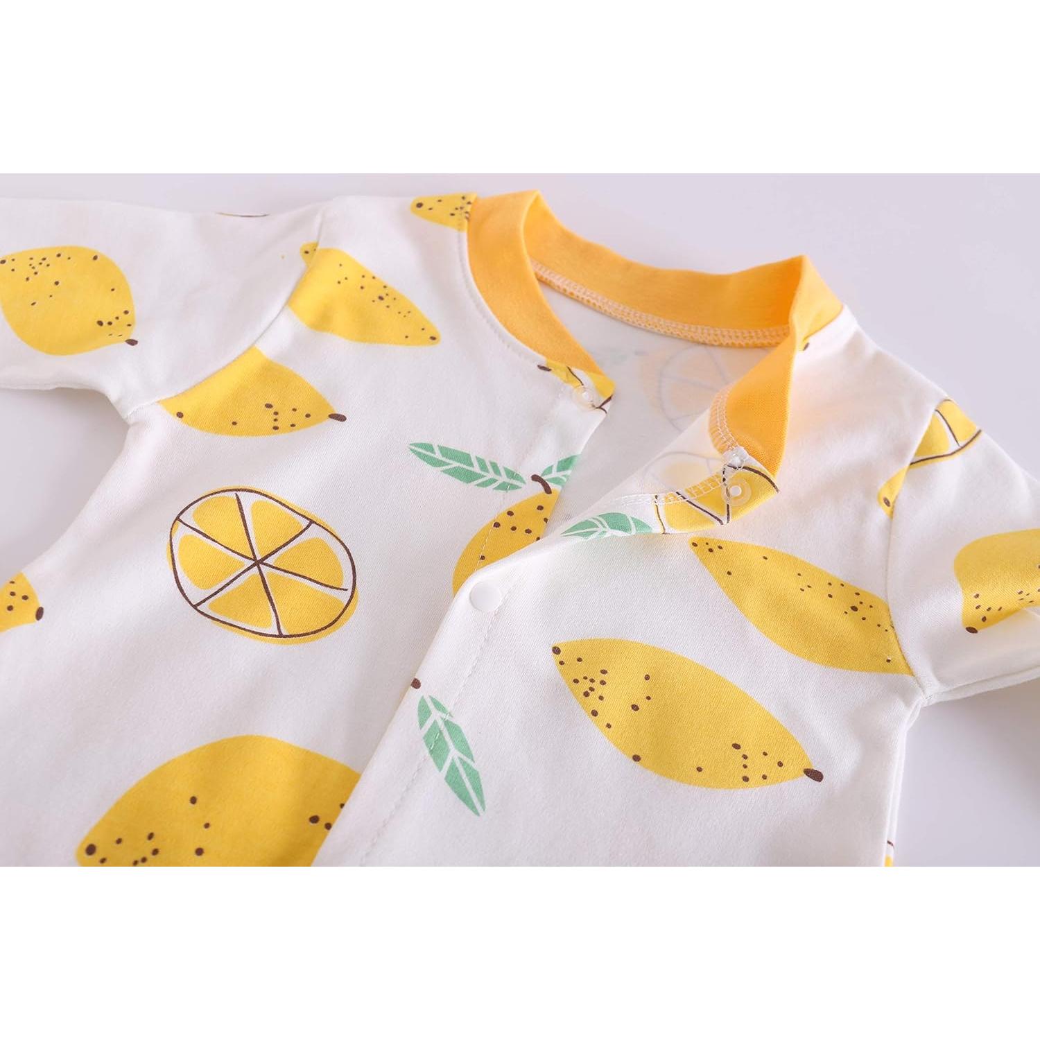 Bodysuit de Algodón para Bebés Vinesen 0-12 Meses Manga Larga