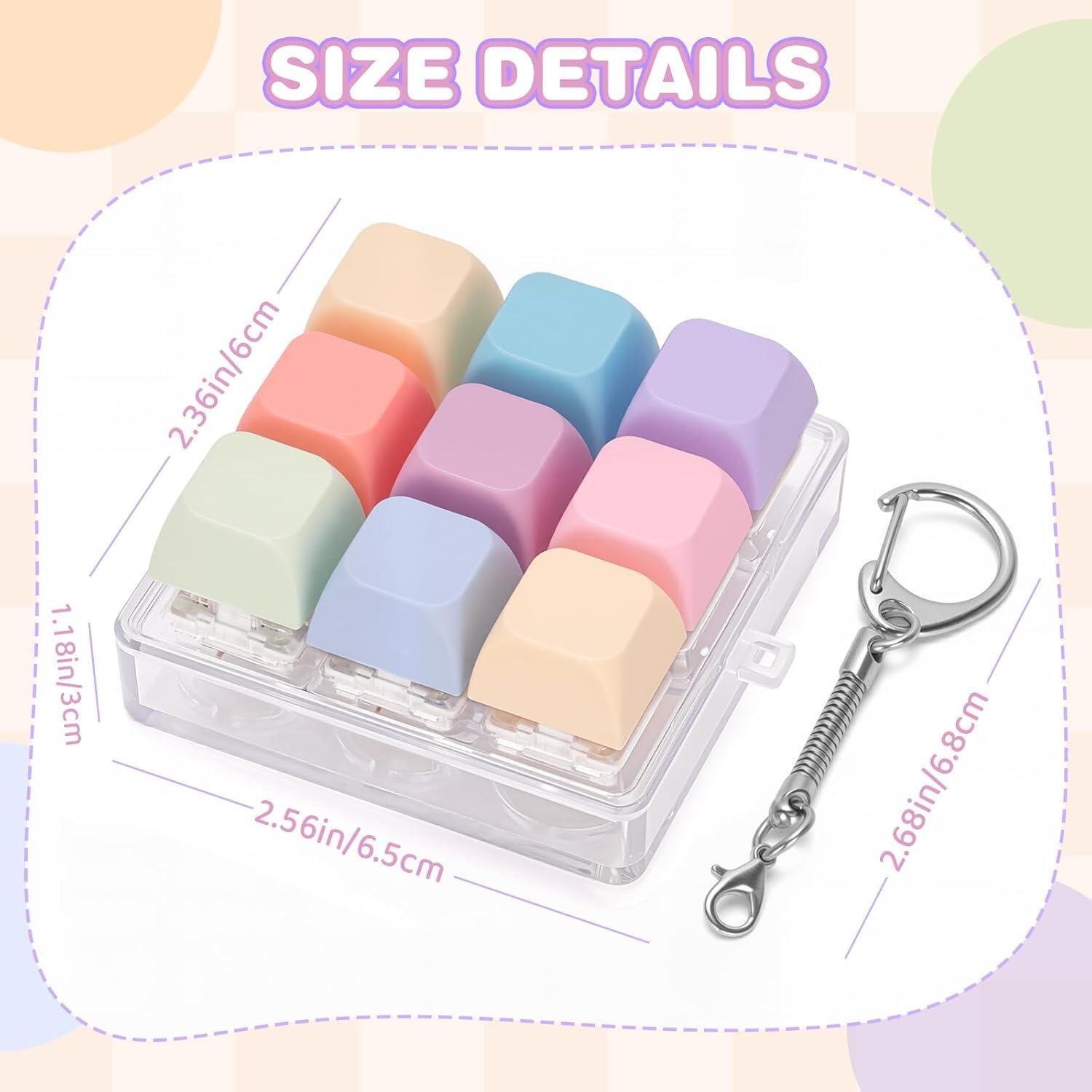 Juguete Antiestrés Teclado FunisFun Clicker Mecánico