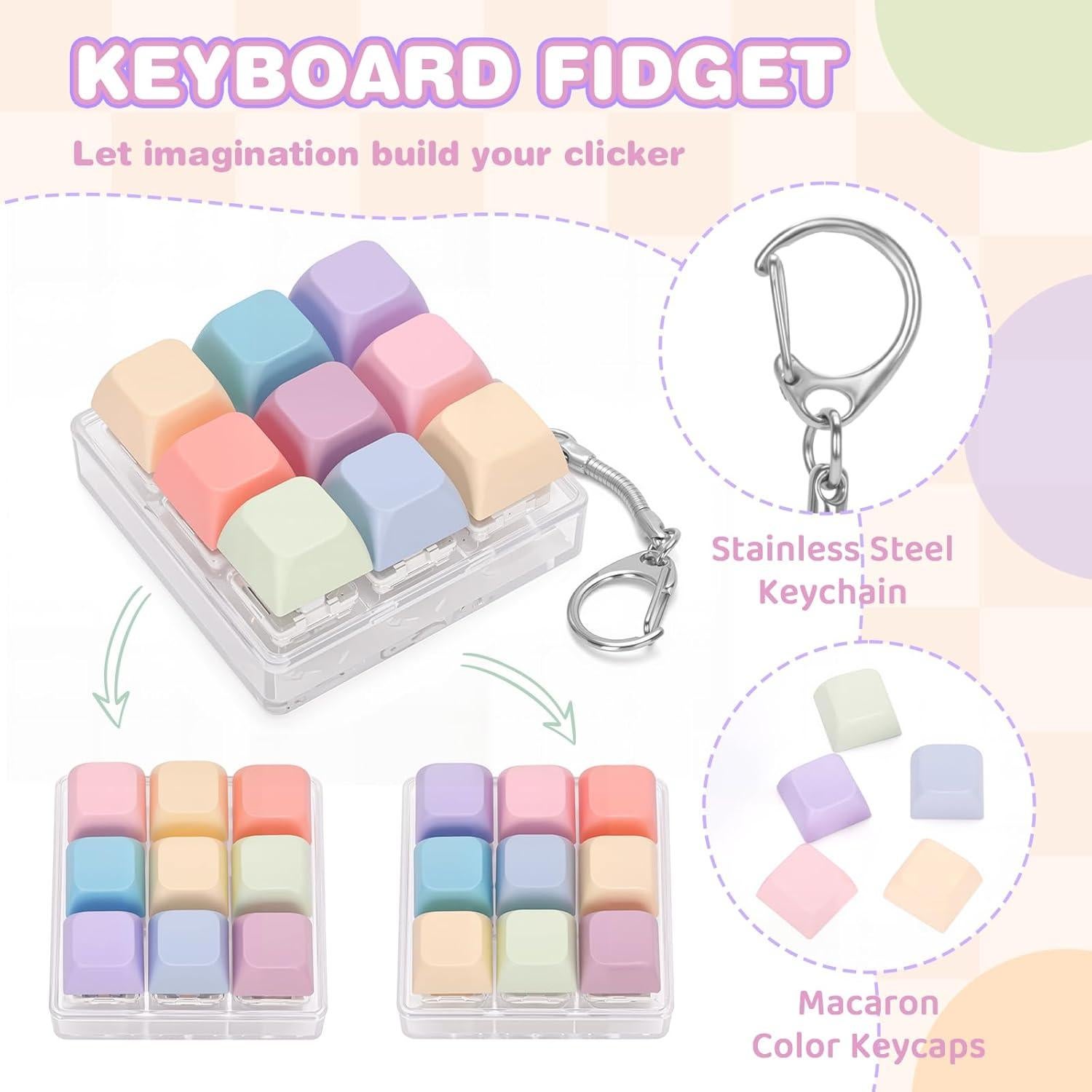 Juguete Antiestrés Teclado FunisFun Clicker Mecánico