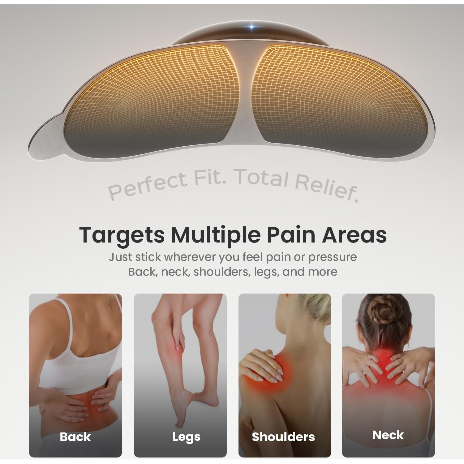 Unidad TENS Inalámbrica Mooyee M2 - Alivio Dolor 18 Modos