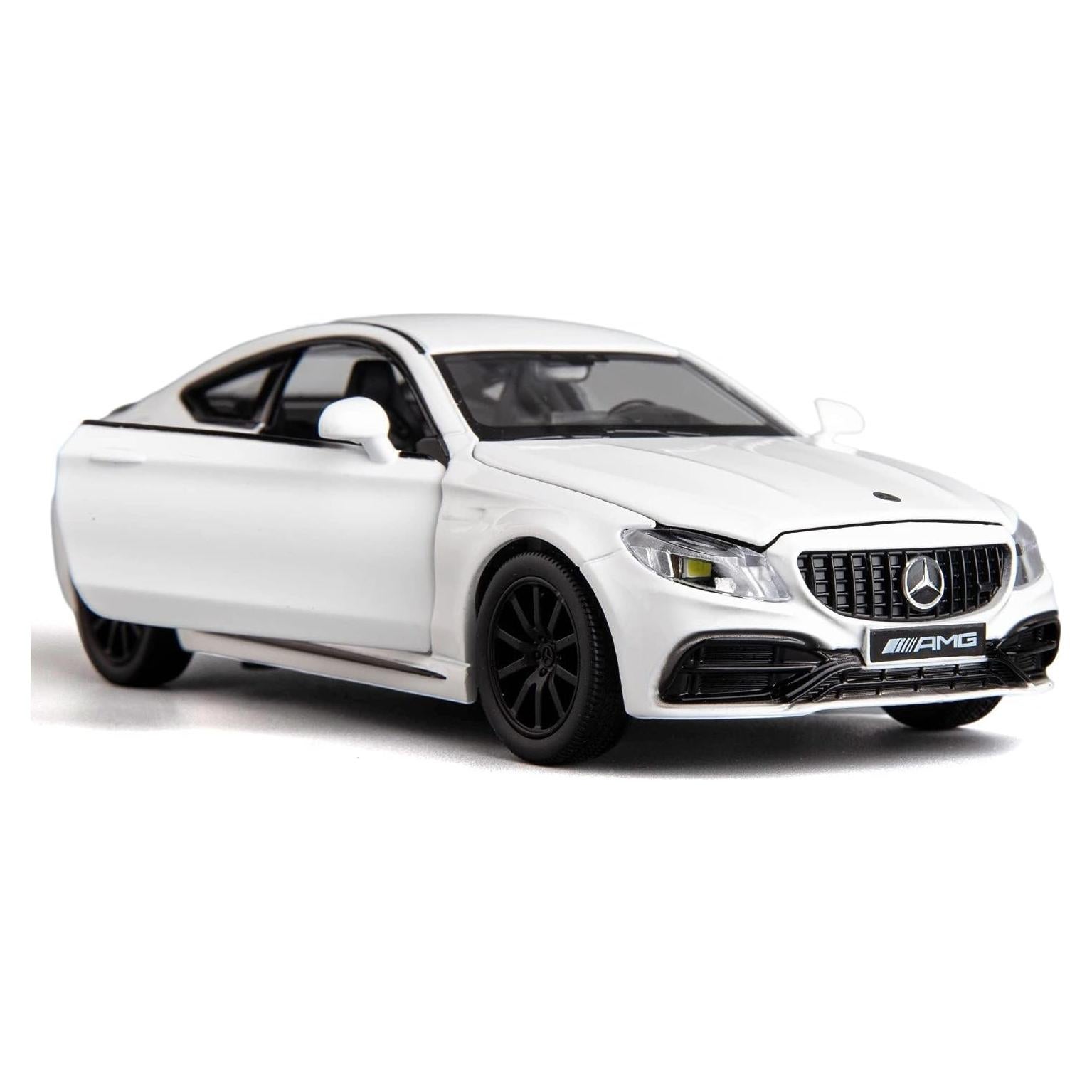 Coche Juguete Mercedes-Benz C63 AMG 1:32 RMZ City Blanco