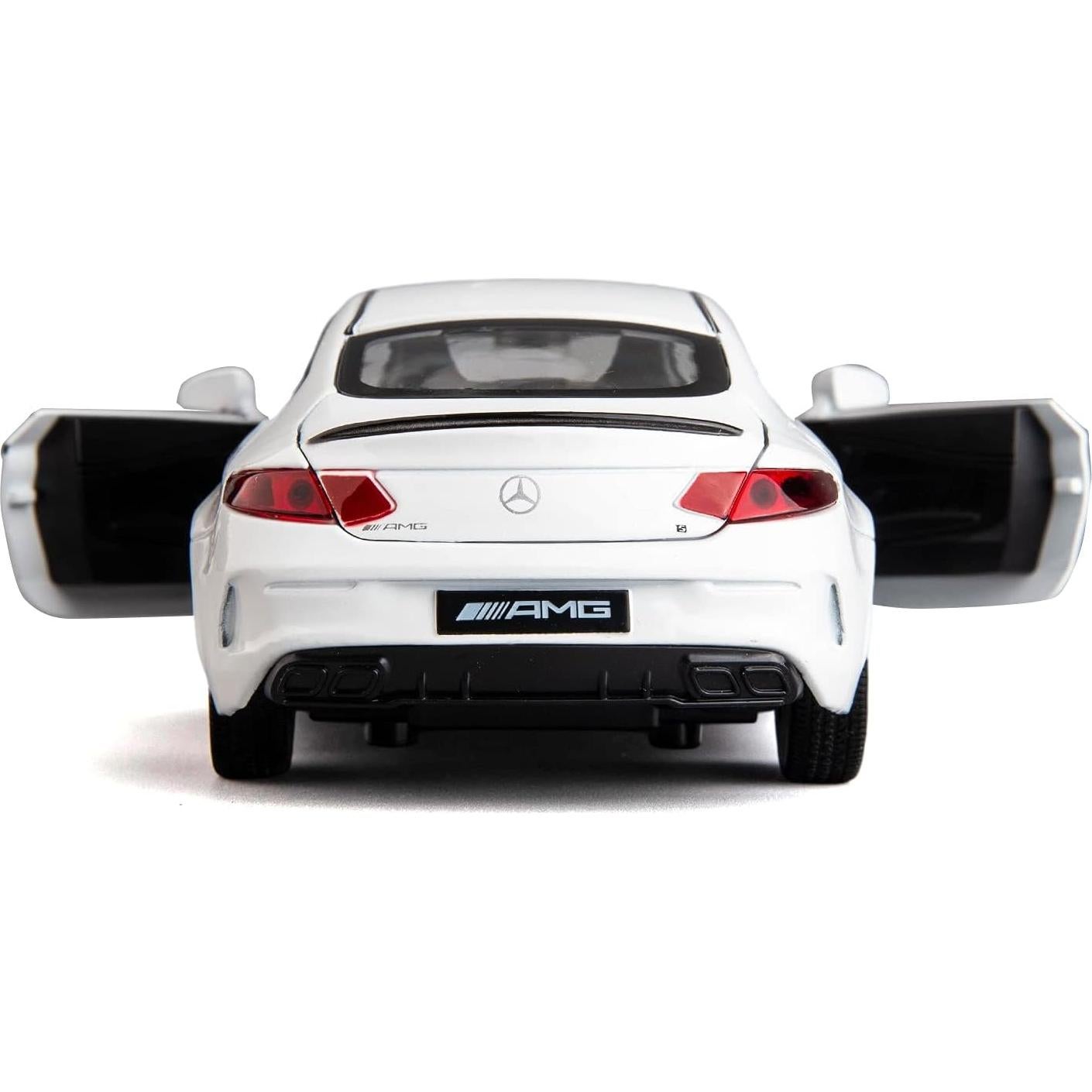 Coche Juguete Mercedes-Benz C63 AMG 1:32 RMZ City Blanco