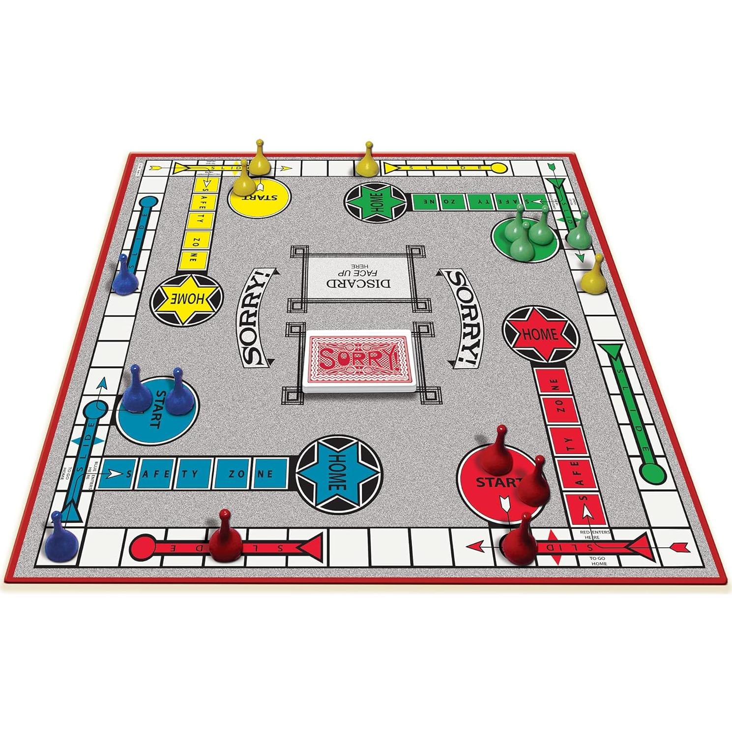 Juego de Mesa Sorry! Retro Winning Moves 1-4 Jugadores 6+