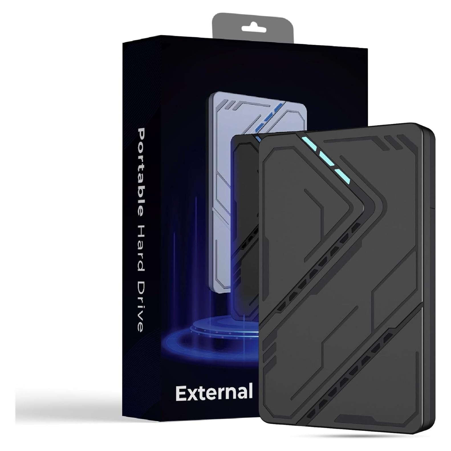 Disco Duro Externo Genérico 160GB USB 3.0 Portátil Negro