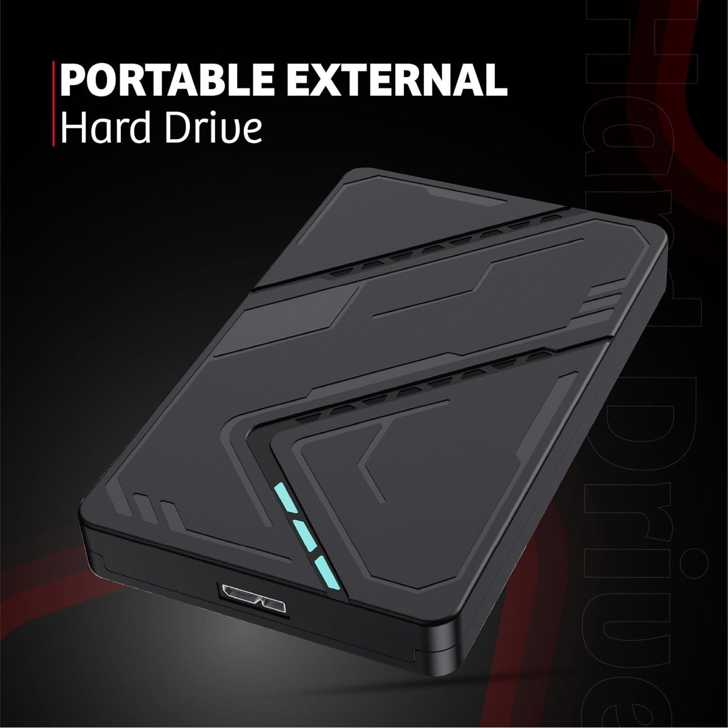 Disco Duro Externo Genérico 160GB USB 3.0 Portátil Negro