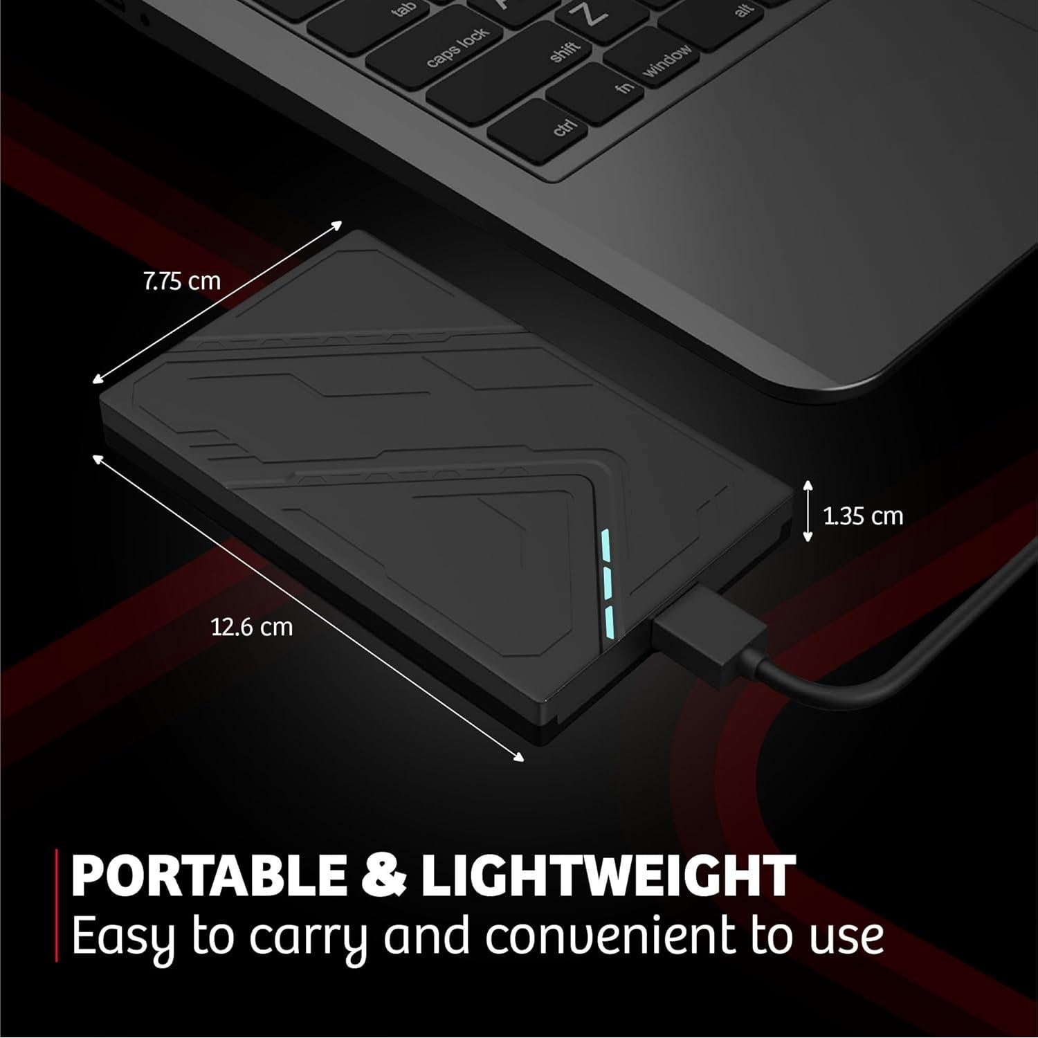 Disco Duro Externo Genérico 160GB USB 3.0 Portátil Negro