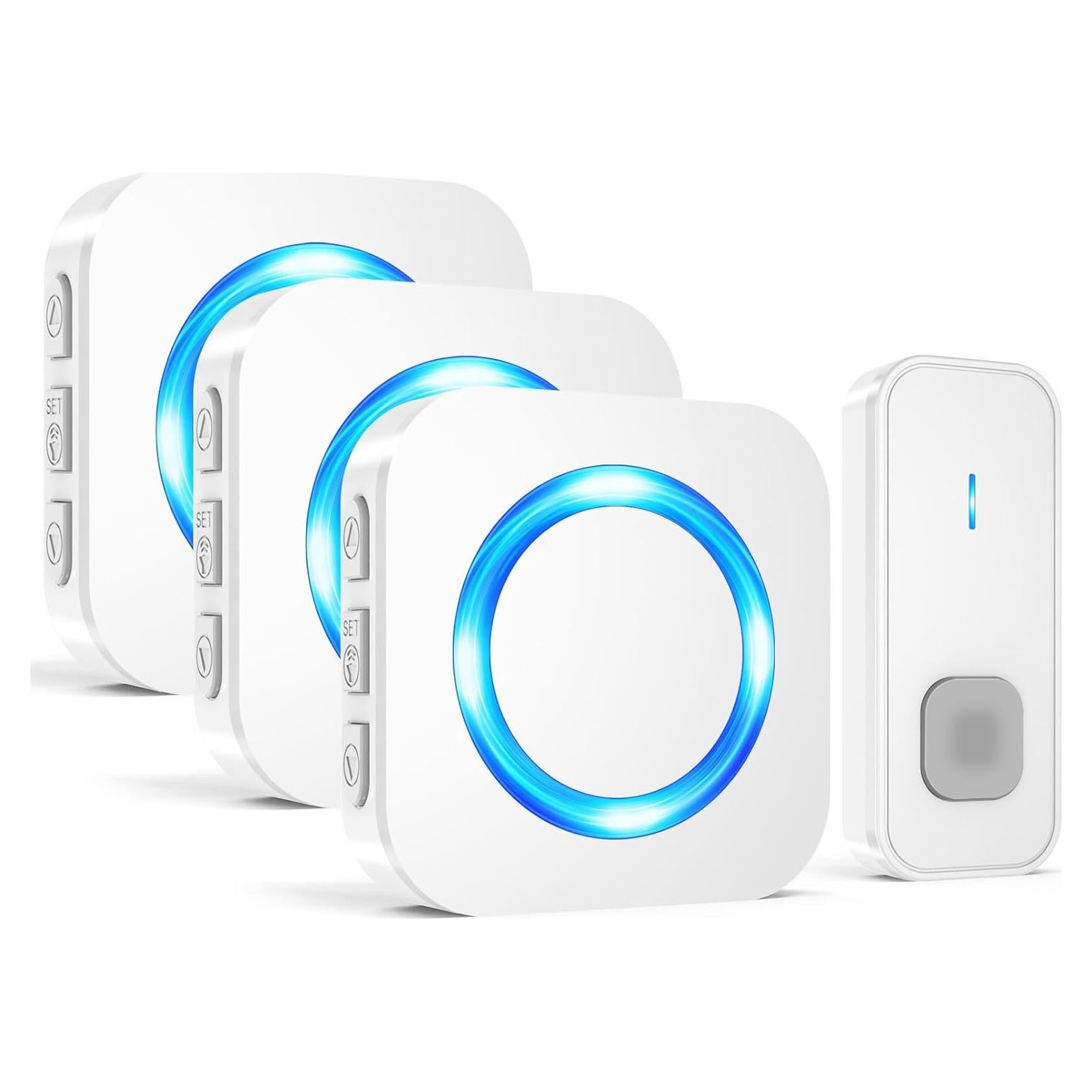 Timbre Inalámbrico SURFOU IP55 1300 pies 55 Tonos 5 Volumen