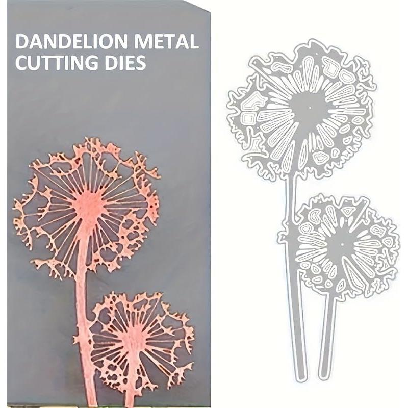 Troquel de Corte de Metal Lapoo Diente de León 7.4x5.8cm