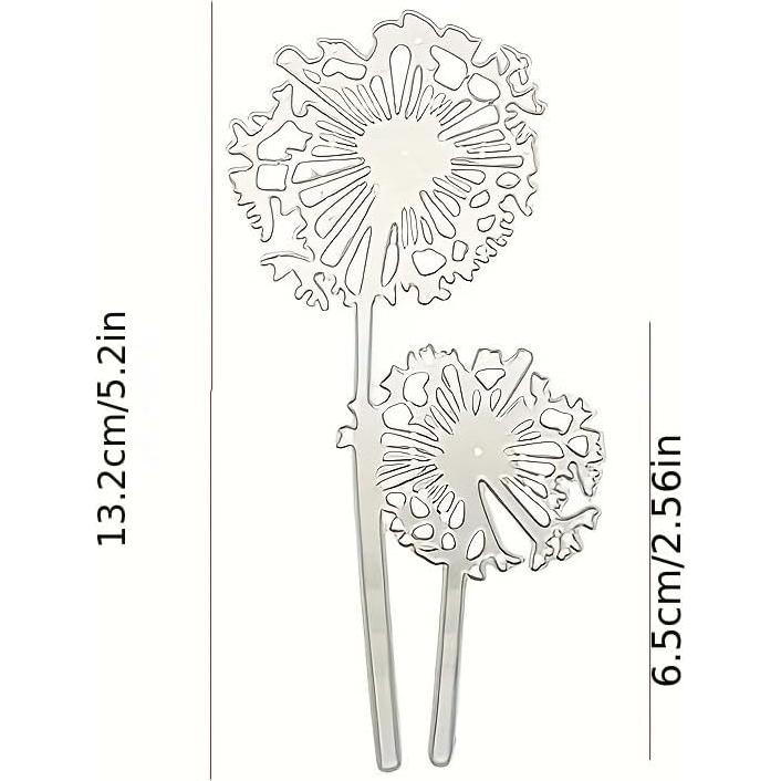 Troquel de Corte de Metal Lapoo Diente de León 7.4x5.8cm