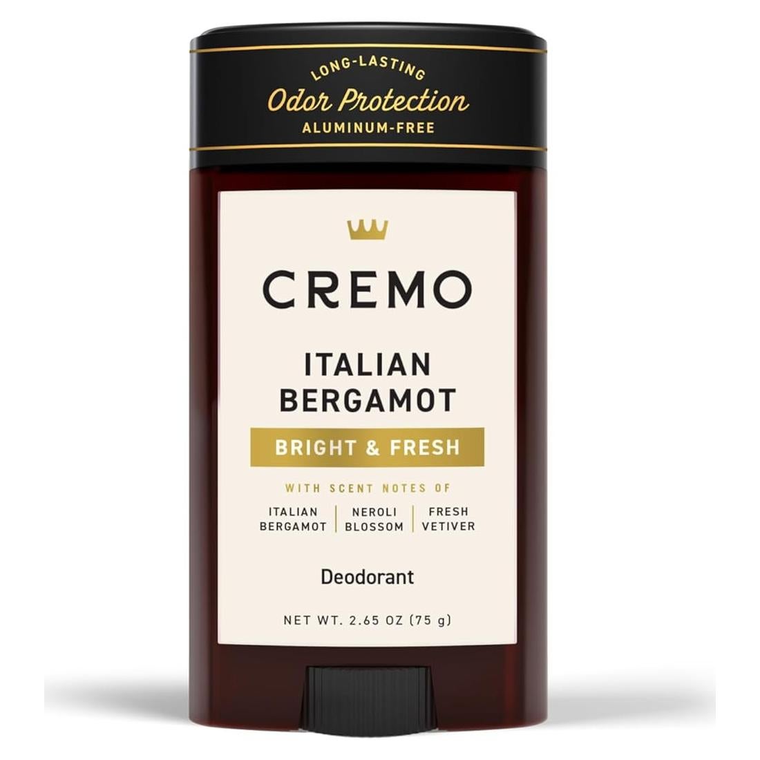 Desodorante Cremo Bergamota Italiana Sin Aluminio 75g
