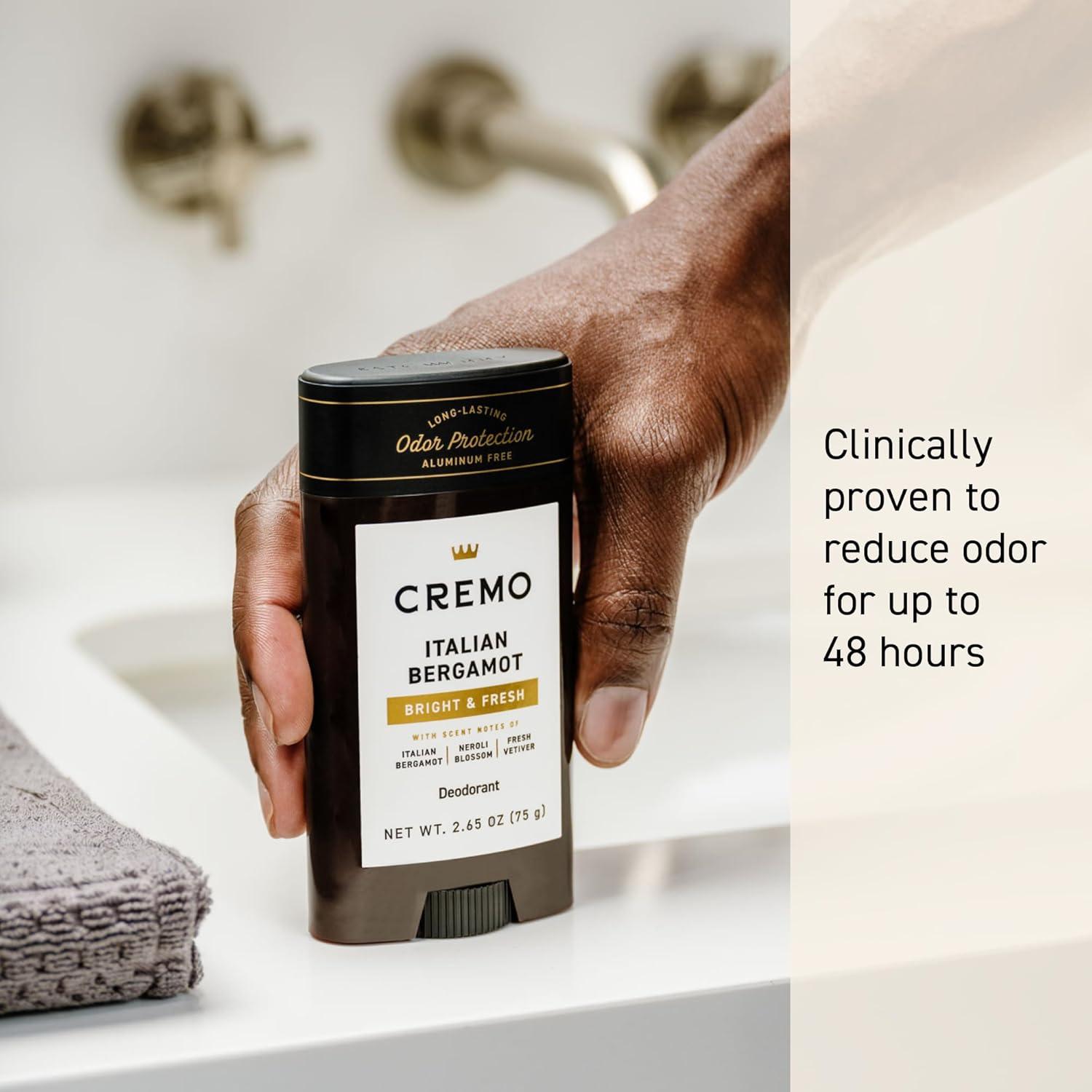 Desodorante Cremo Bergamota Italiana Sin Aluminio 75g