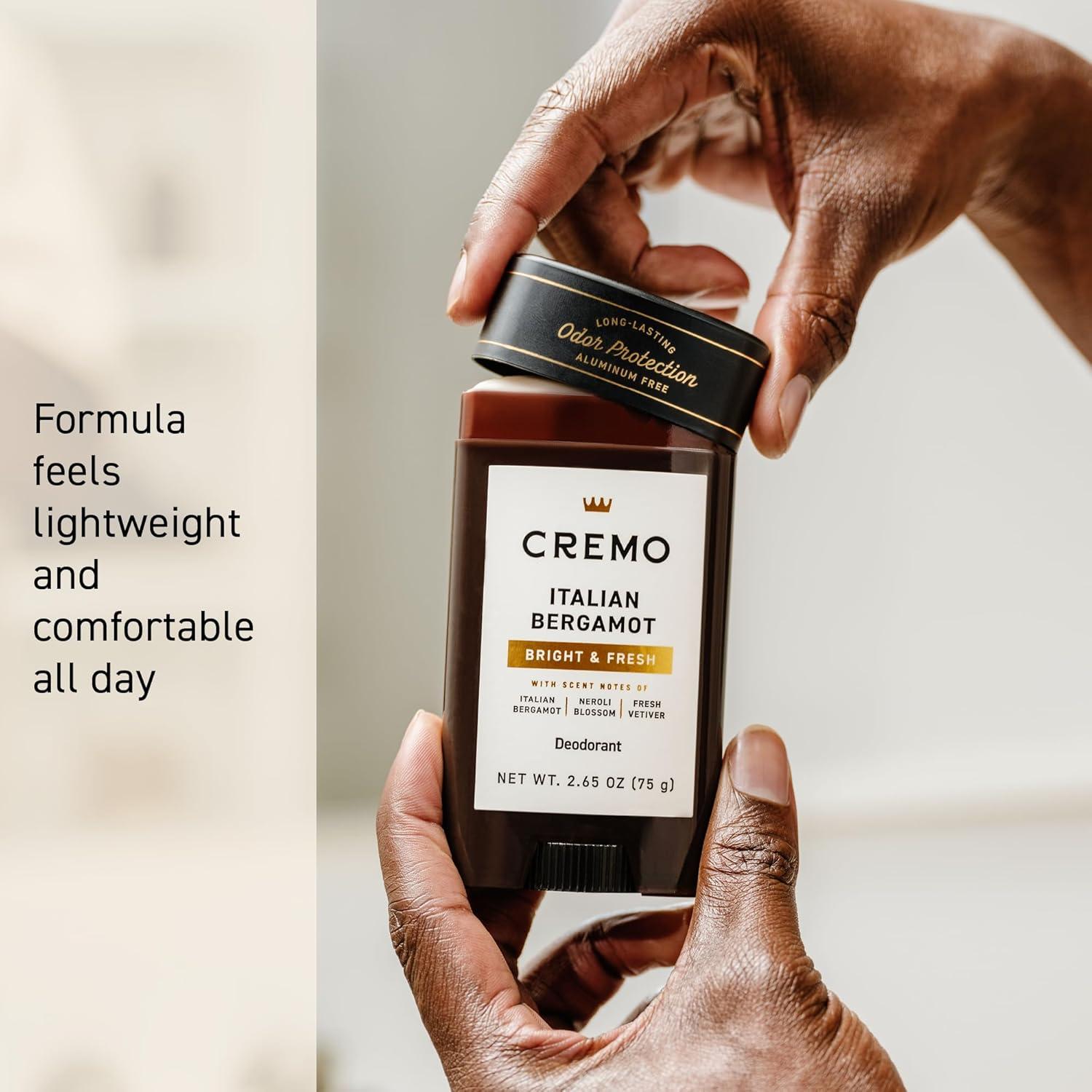 Desodorante Cremo Bergamota Italiana Sin Aluminio 75g