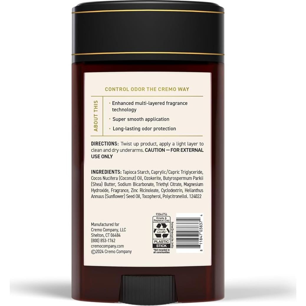 Desodorante Cremo Bergamota Italiana Sin Aluminio 75g