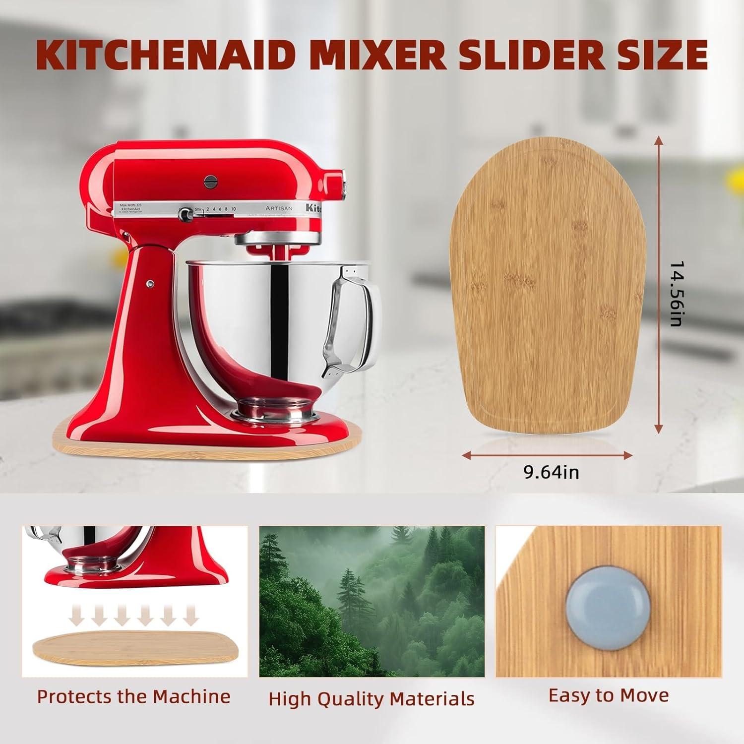 Deslizador para Mezclador KitchenAid 4.5-5 Qt - Bambú