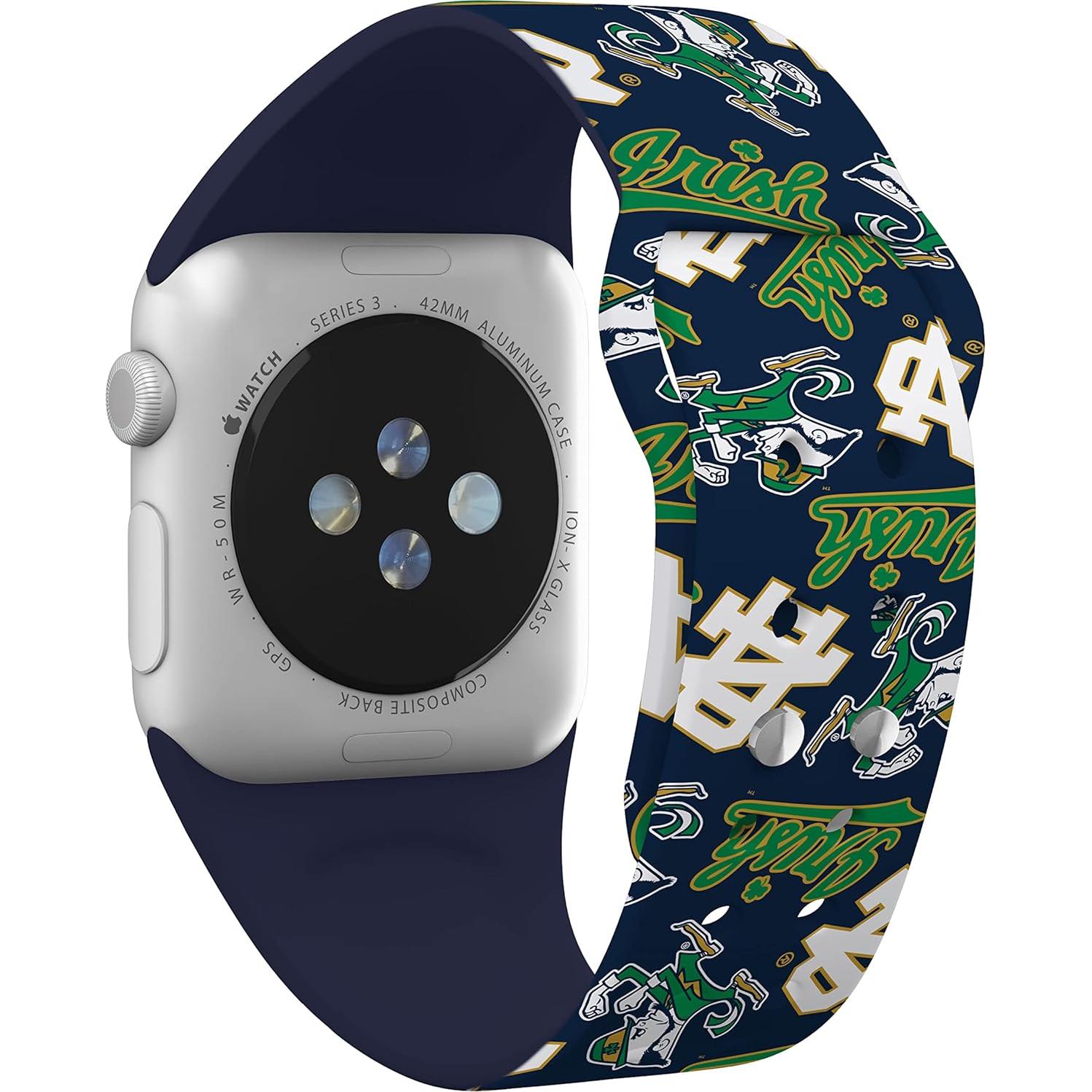 Combo HD Affinity Bands Notre Dame para Apple Watch y AirPods